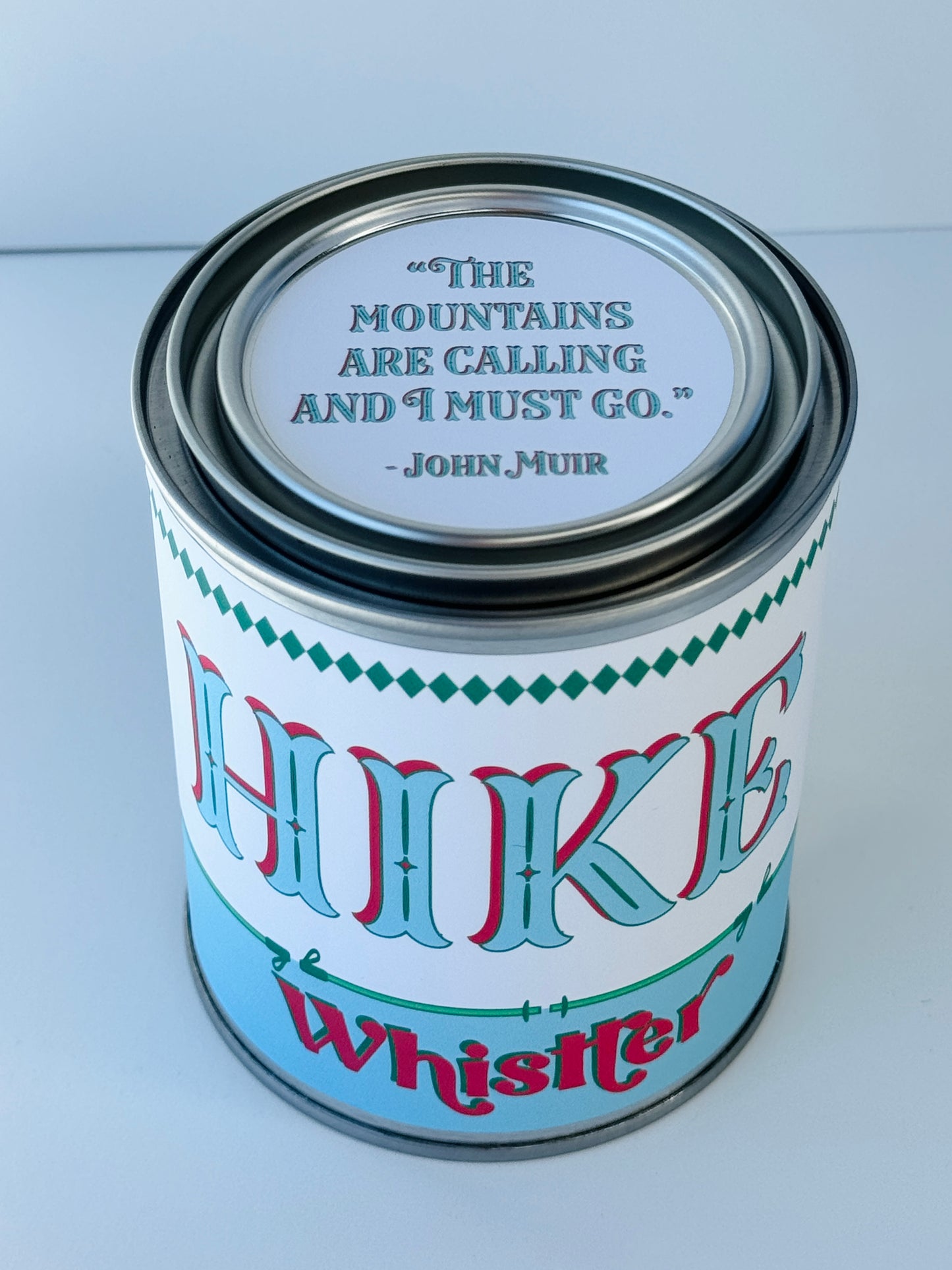 Hike Whistler - Paint Tin Candle