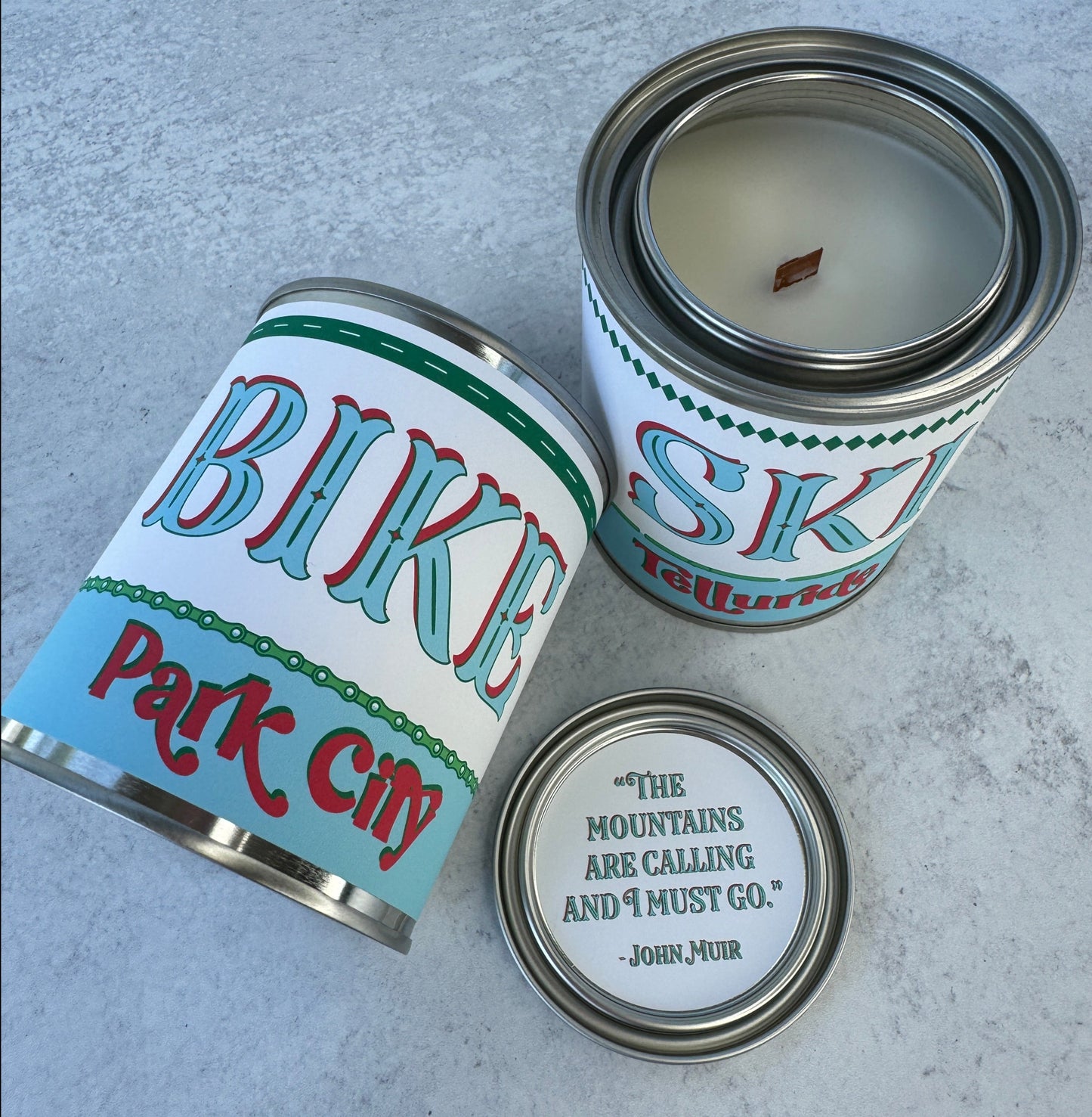 Hike Loveland - Paint Tin Candle