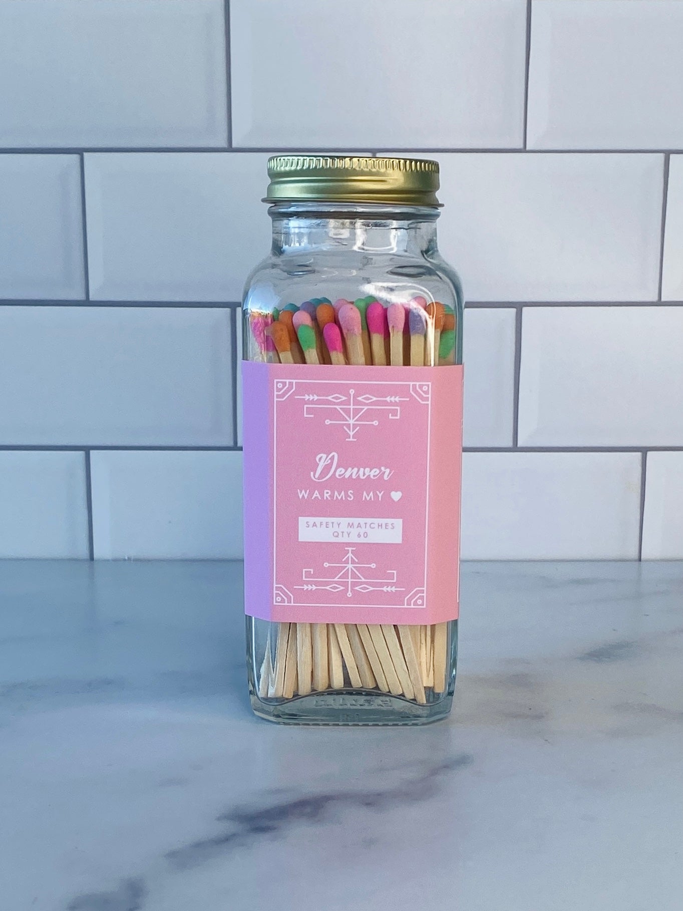 Denver Safety Matches - Denver Warms My Heart