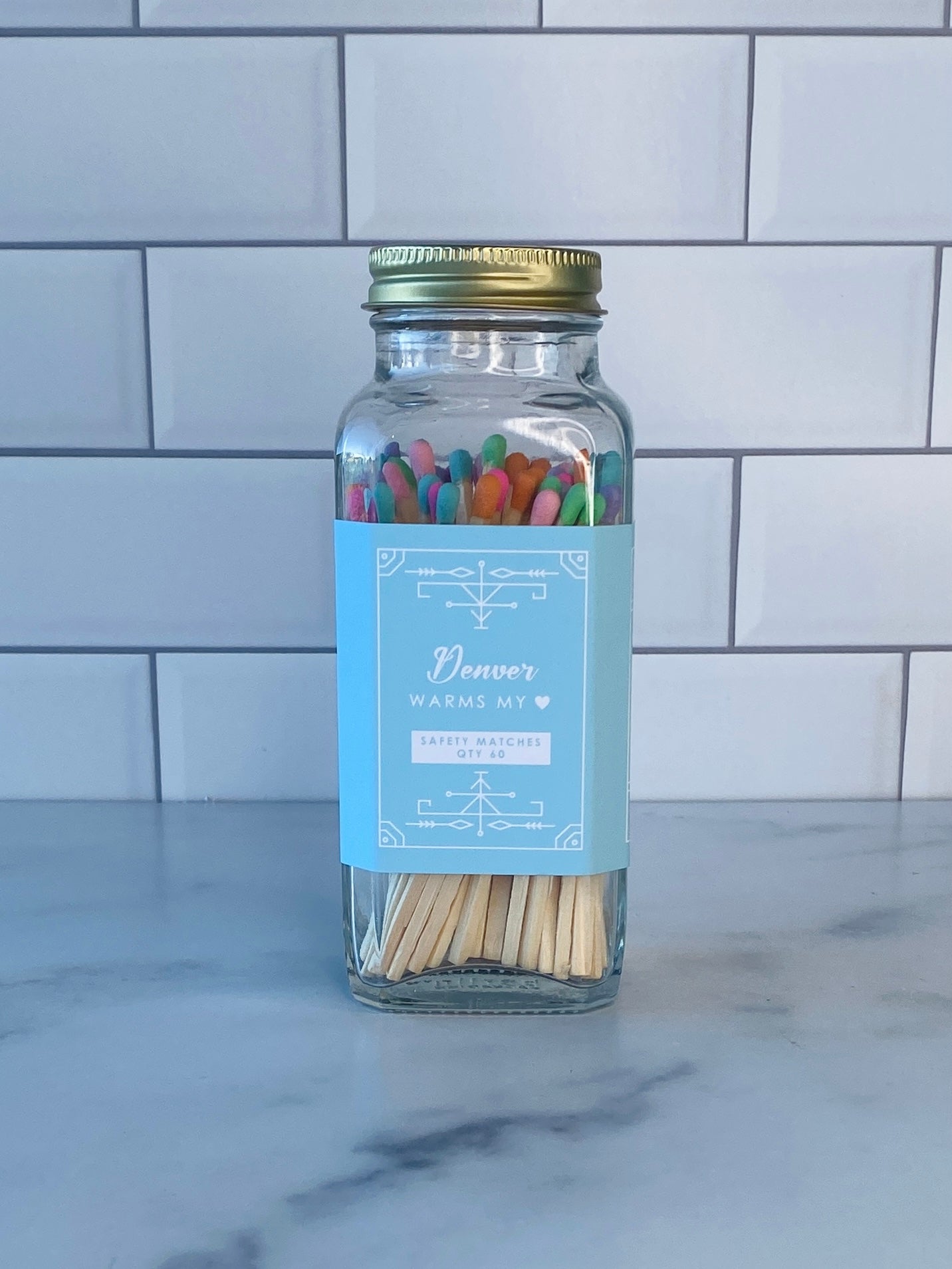 Denver Safety Matches - Denver Warms My Heart