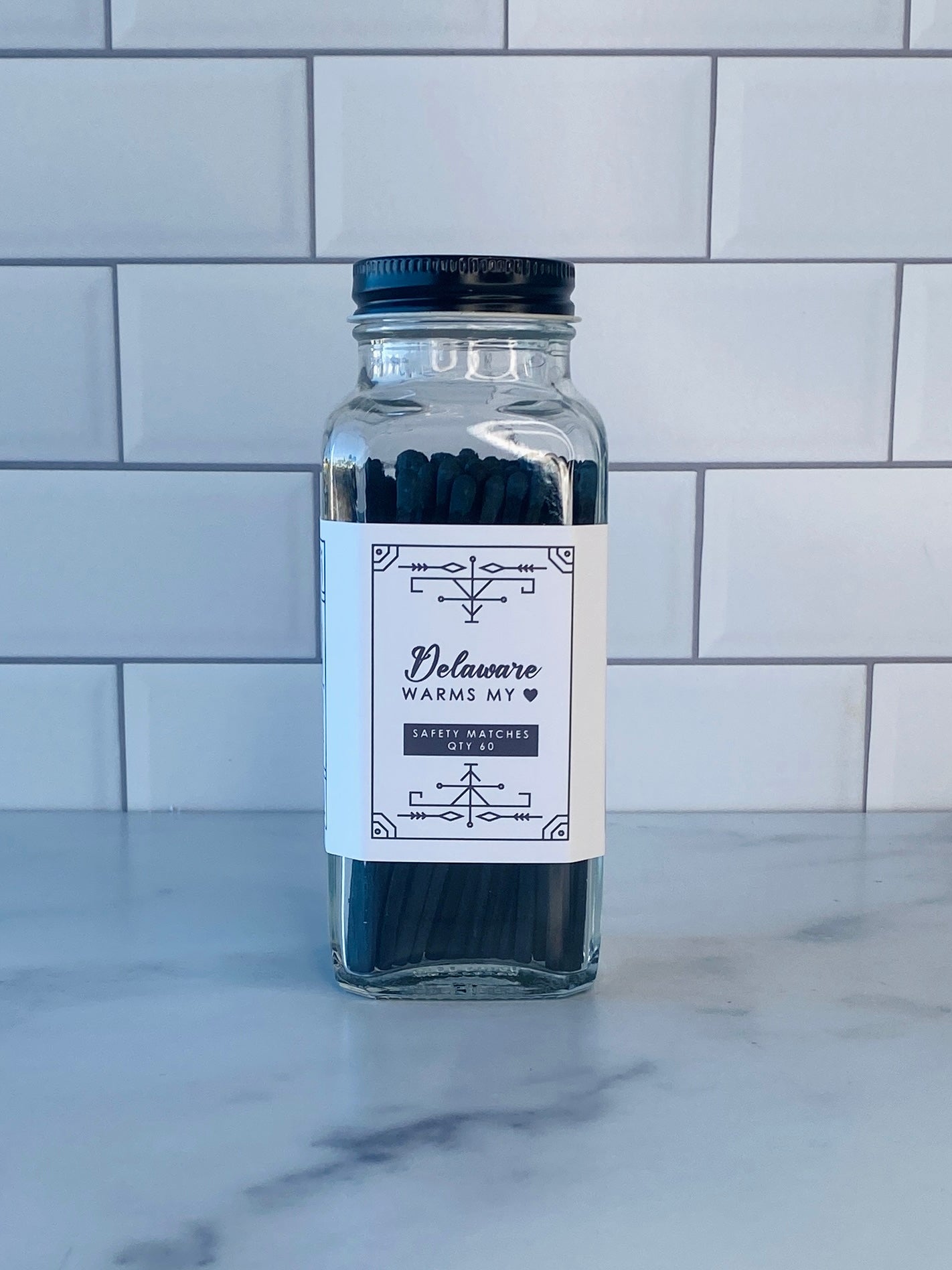 Delaware Safety Matches - Delaware Warms My Heart
