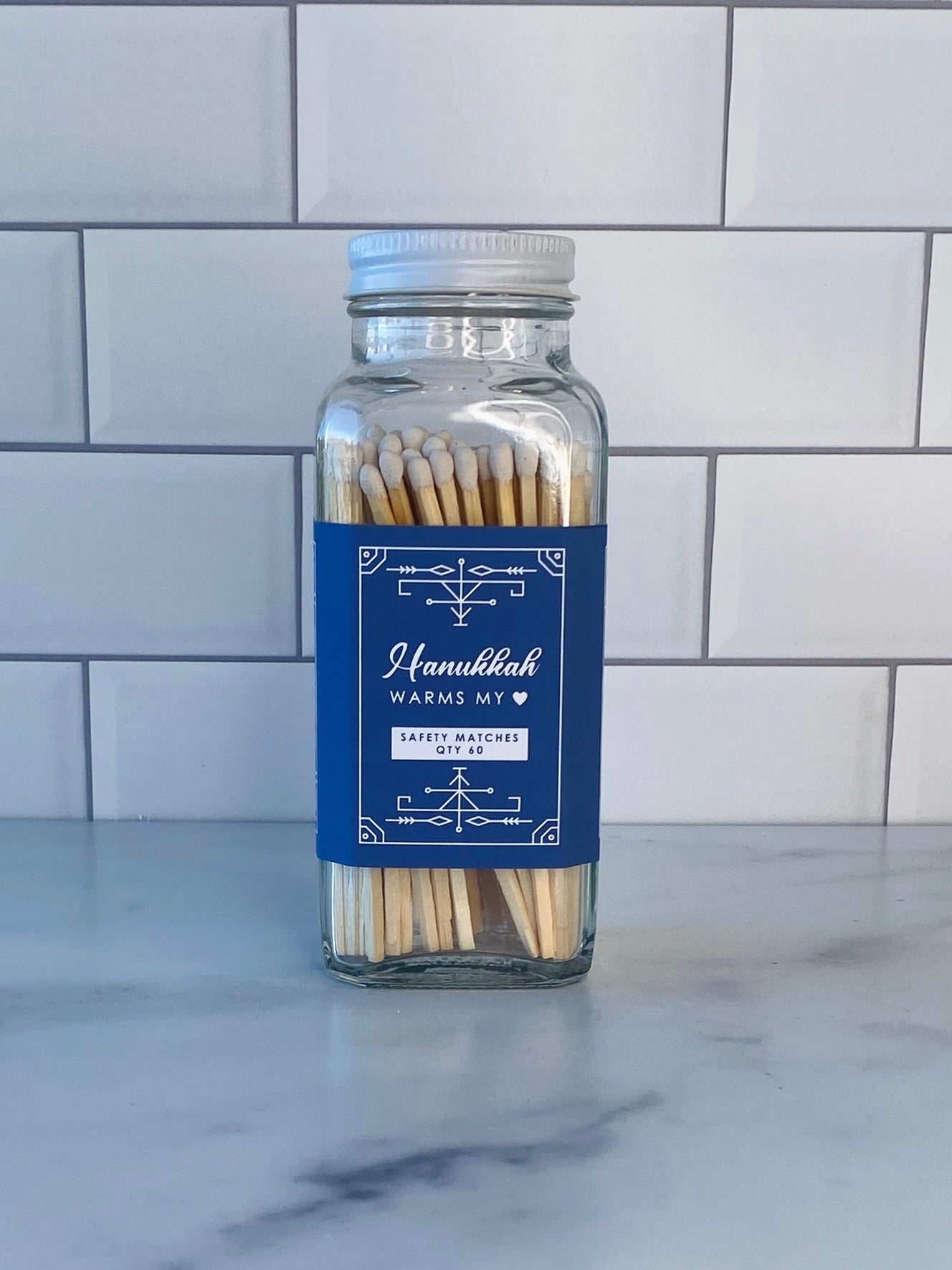 Hanukkah Safety Matches - Hanukkah Warms My Heart