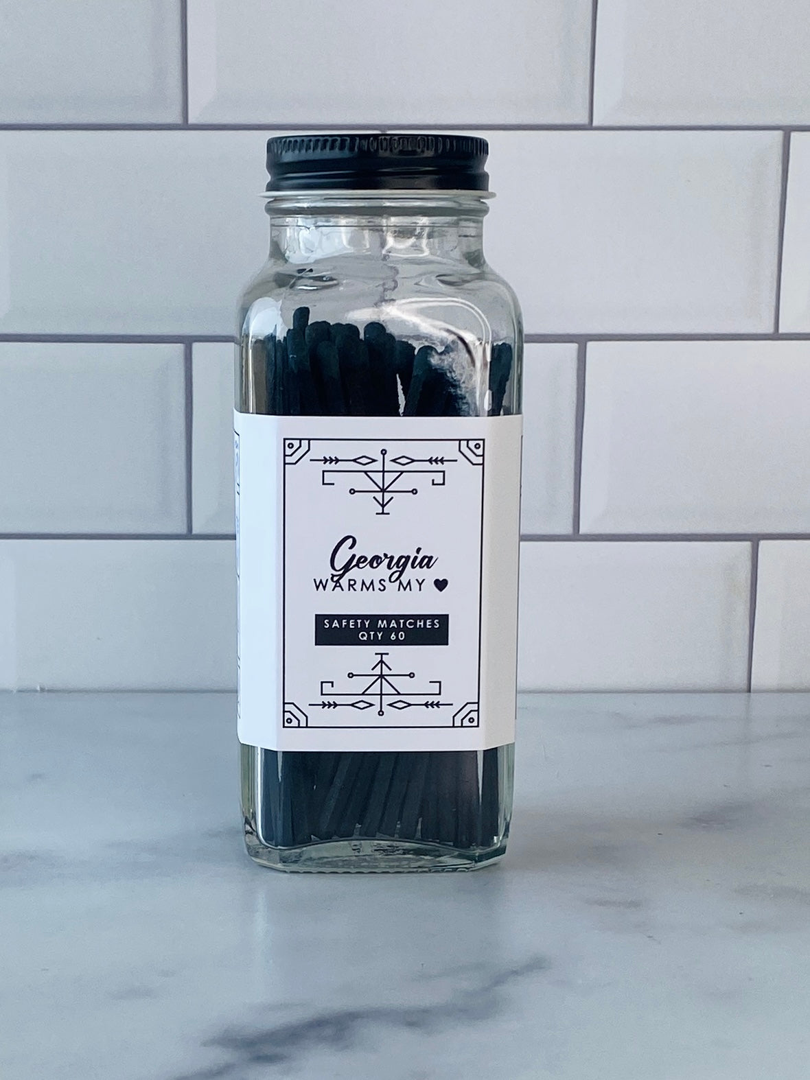 Georgia Safety Matches - Georgia Warms My Heart