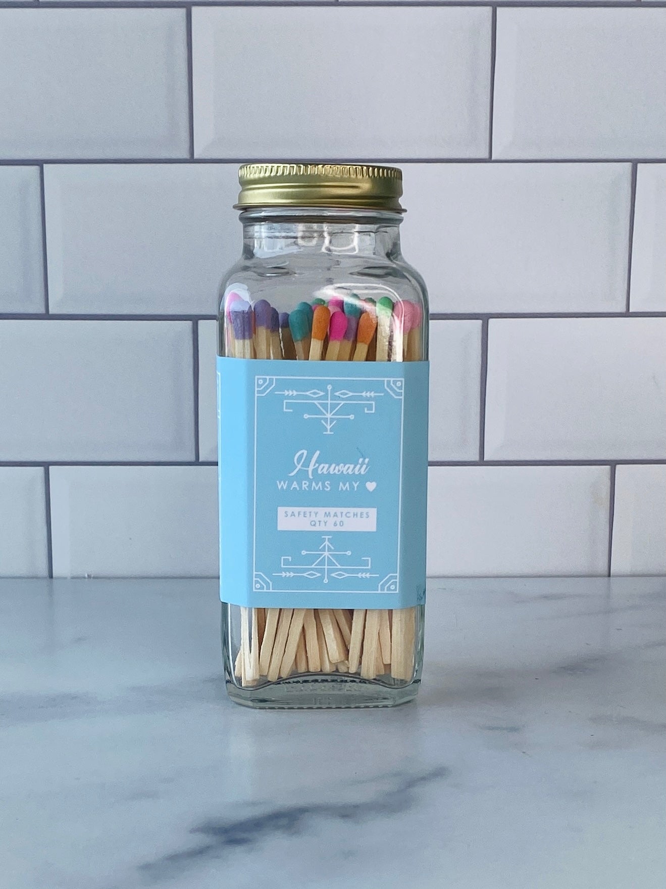 Hawaii Safety Matches - Hawaii Warms My Heart