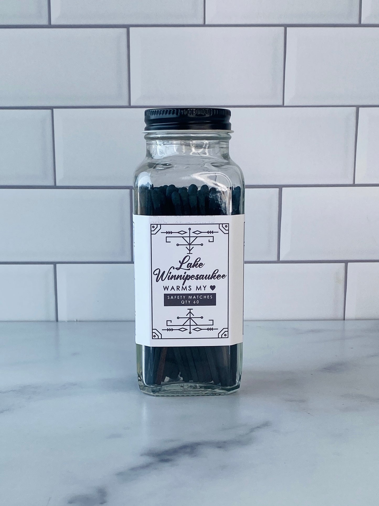 Lake Winnipesaukee Safety Matches - Lake Winnipesaukee Warms My Heart