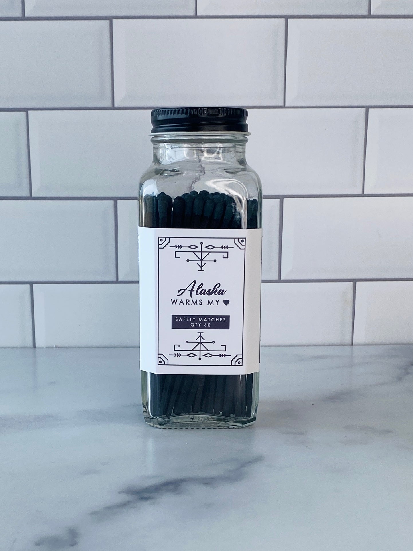 Alaska Safety Matches - Alaska Warms My Heart