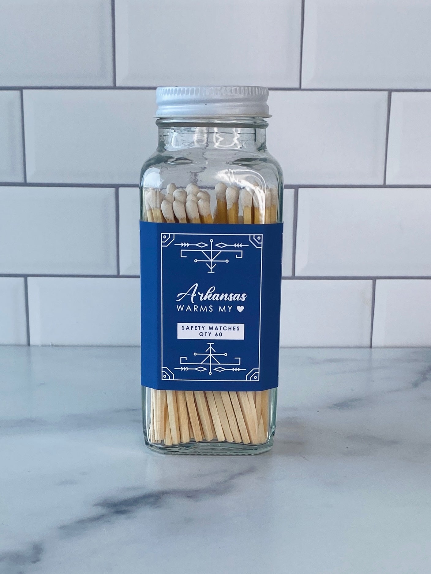 Arkansas Safety Matches - Arkansas Warms My Heart
