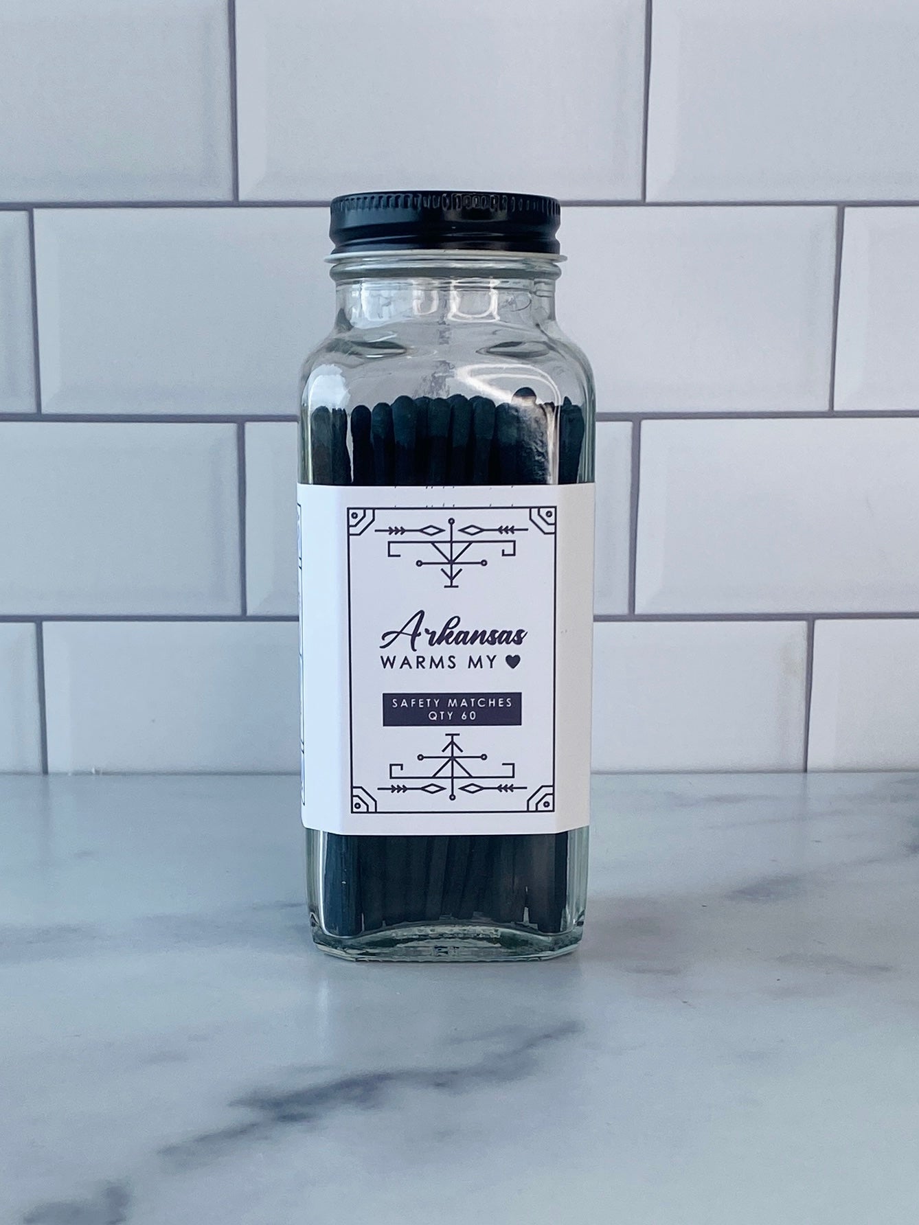 Arkansas Safety Matches - Arkansas Warms My Heart
