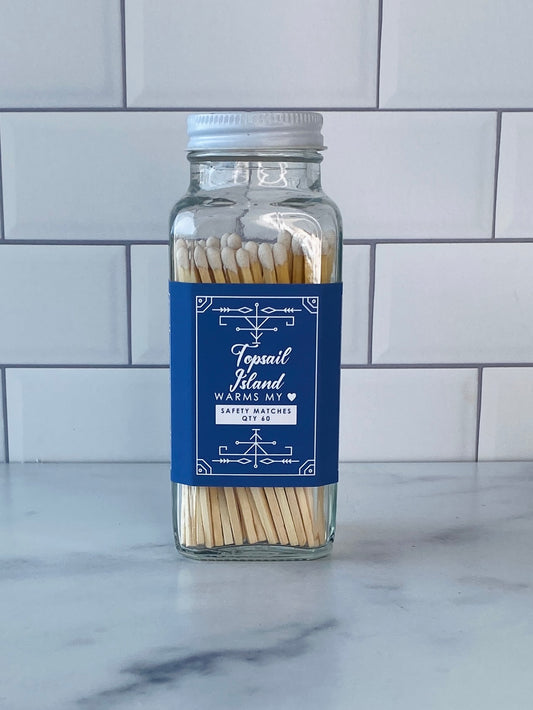 Topsail Island Safety Matches - Topsail Island Warms My Heart