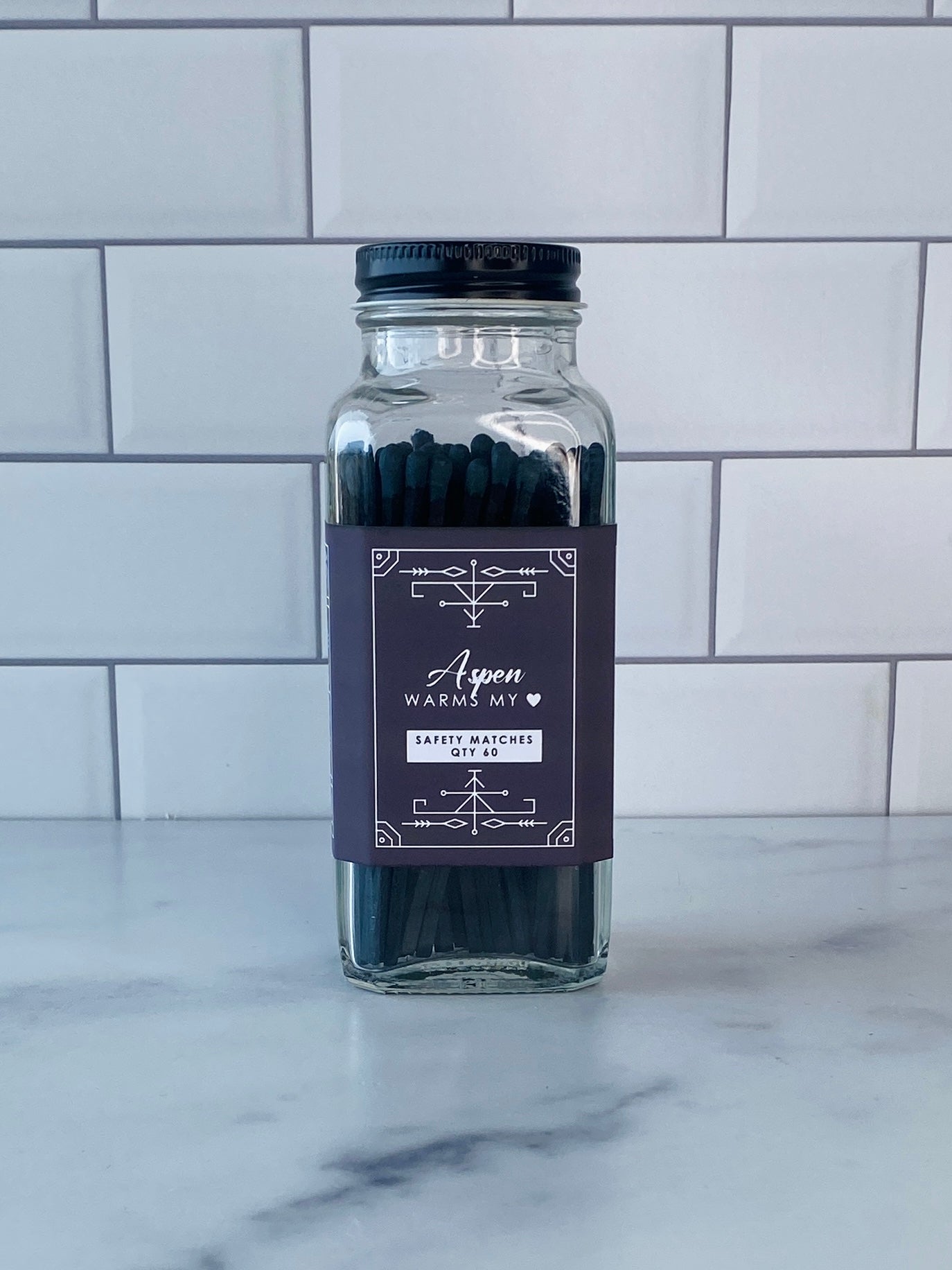 Aspen Safety Matches - Aspen Warms My Heart