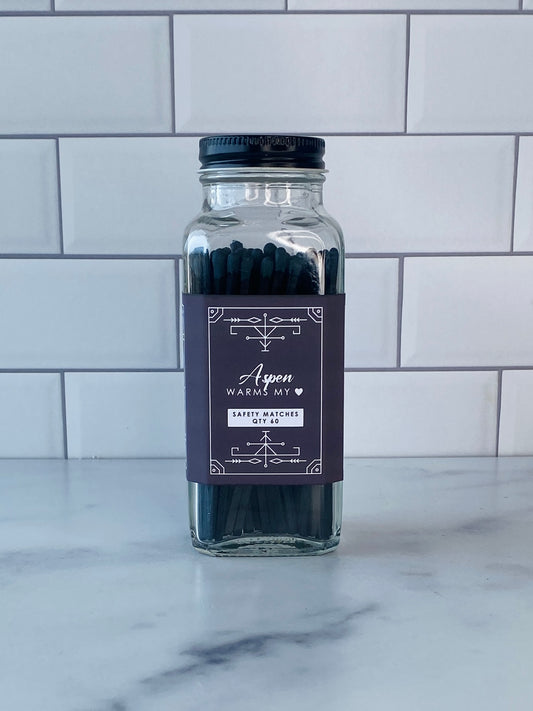 Aspen Safety Matches - Aspen Warms My Heart
