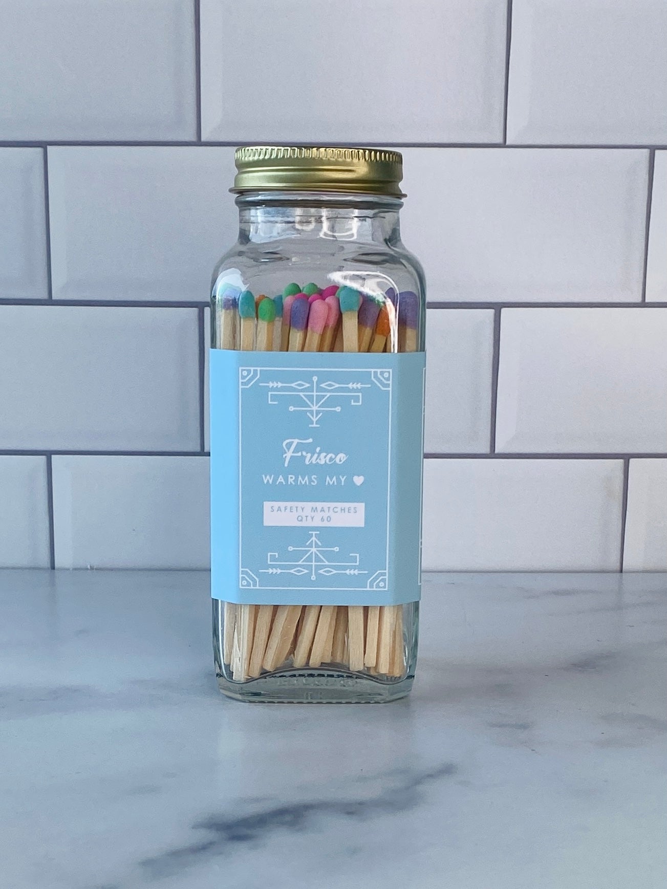 Frisco Safety Matches - Frisco Warms My Heart