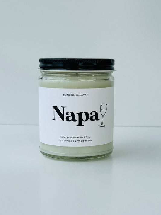 Napa, CA Candle