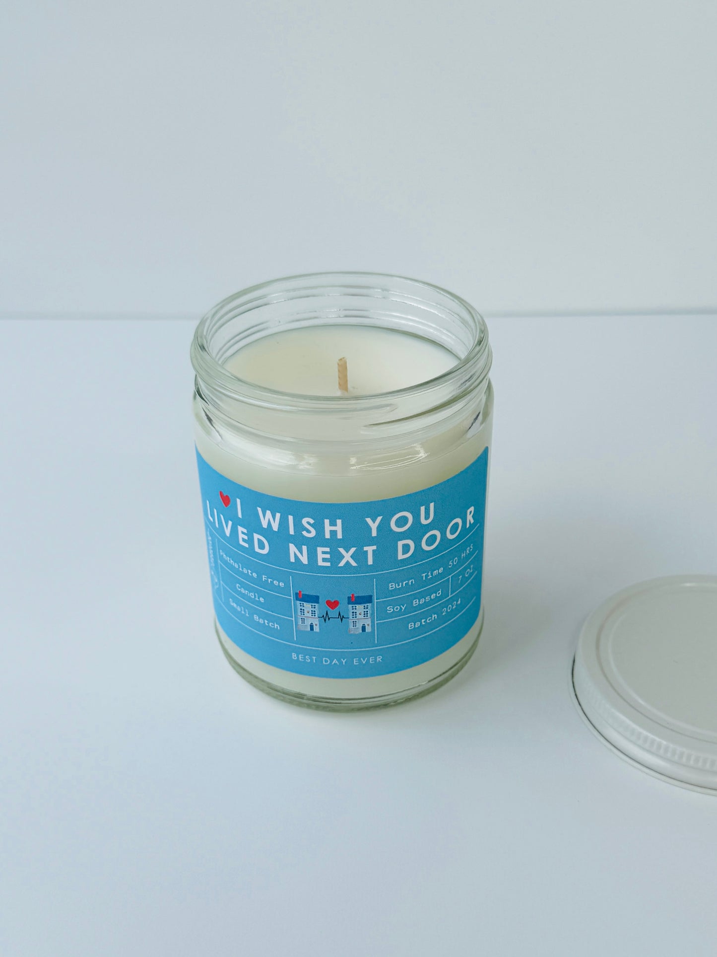 I Wish You Lived Next Door Candle