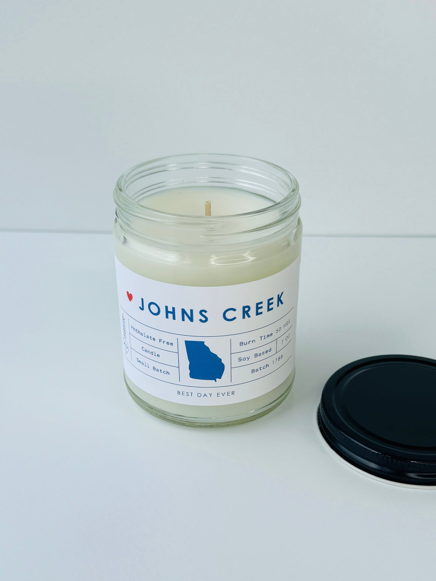 Johns Creek, Georgia Candle
