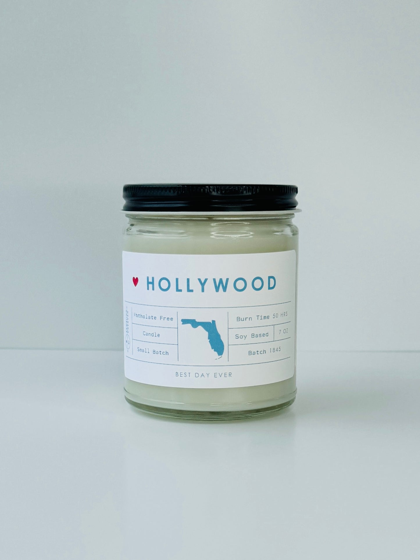 Hollywood, Florida Candle
