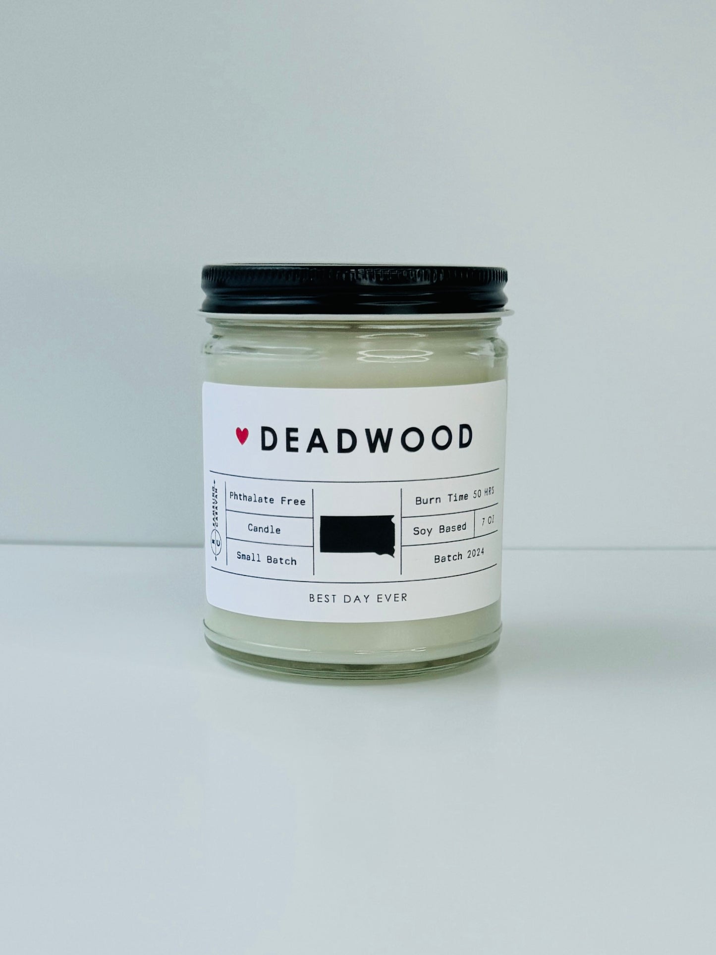 Deadwood, South Dakota Candle