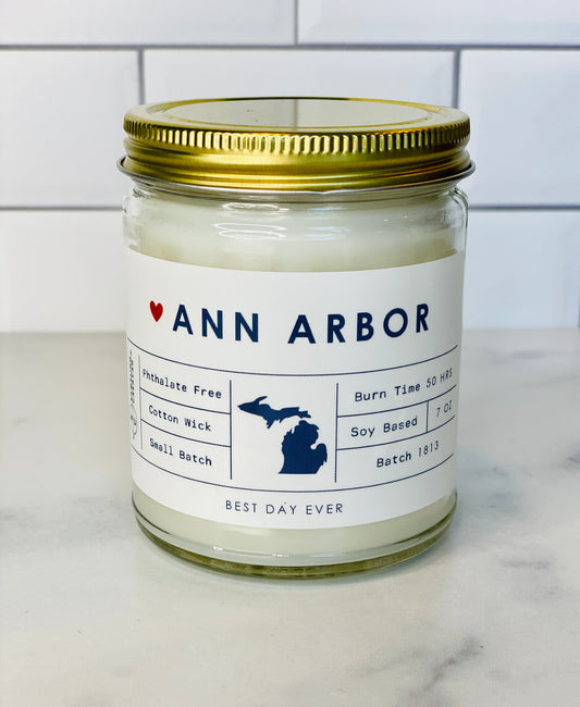 Ann Arbor, MI Candle