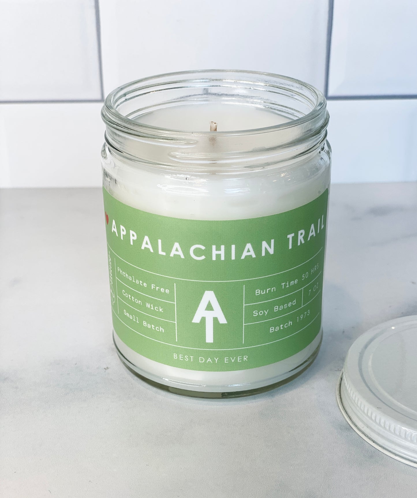 Appalachian Trail AT Candle