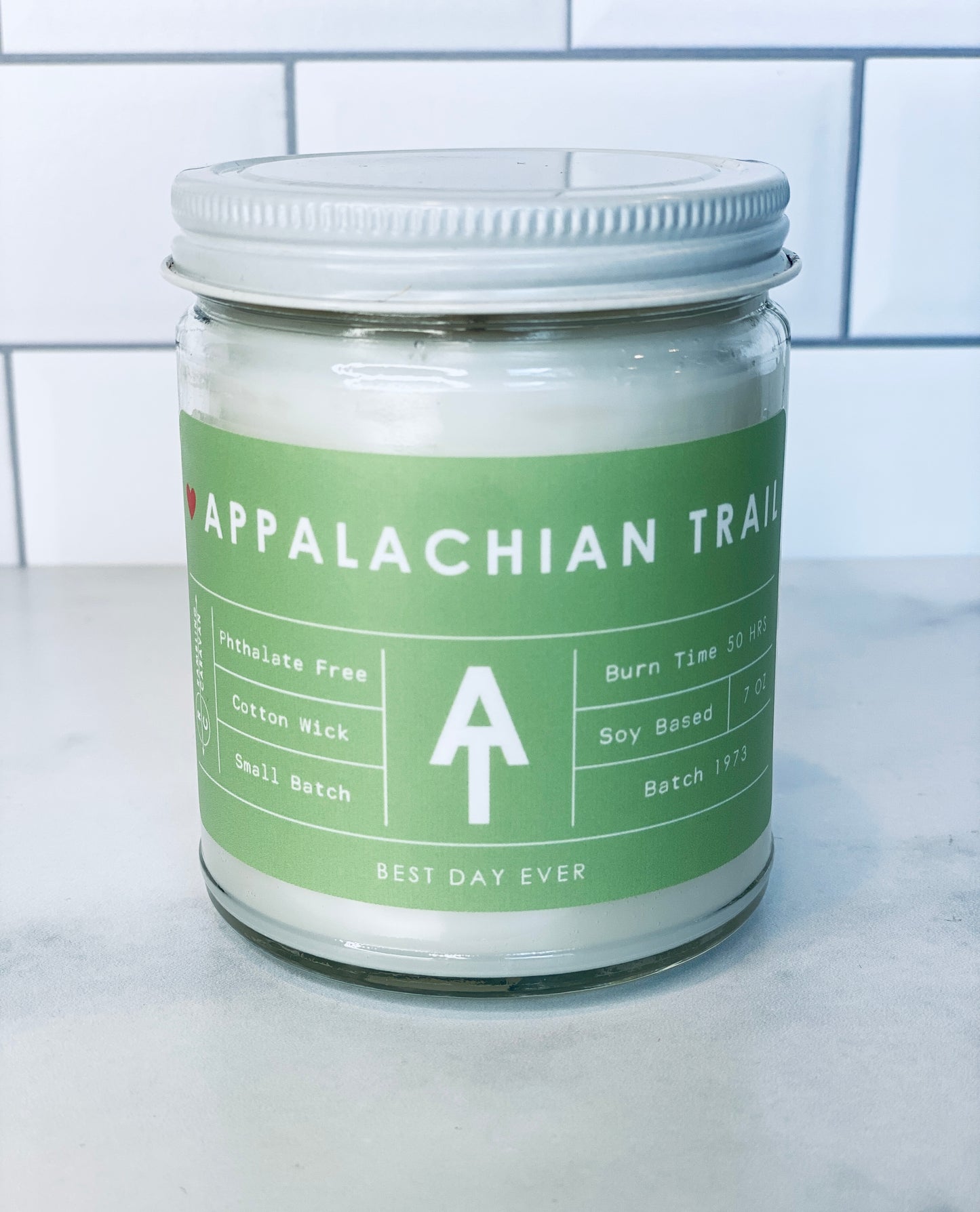 Appalachian Trail AT Candle