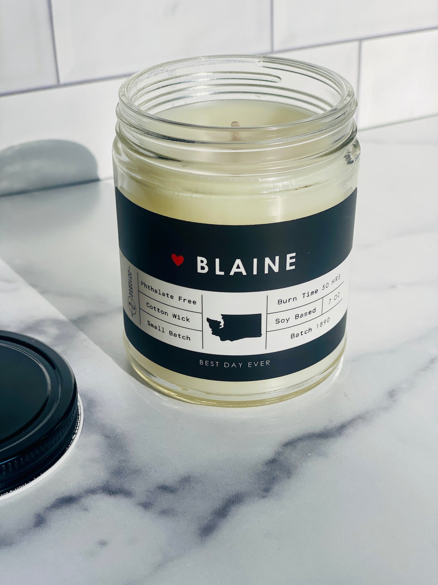 Blaine, WA Candle