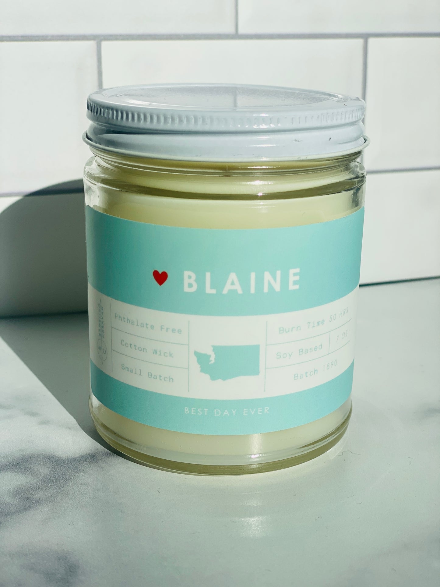 Blaine, WA Candle