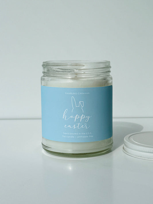 Hoppy Easter Candle