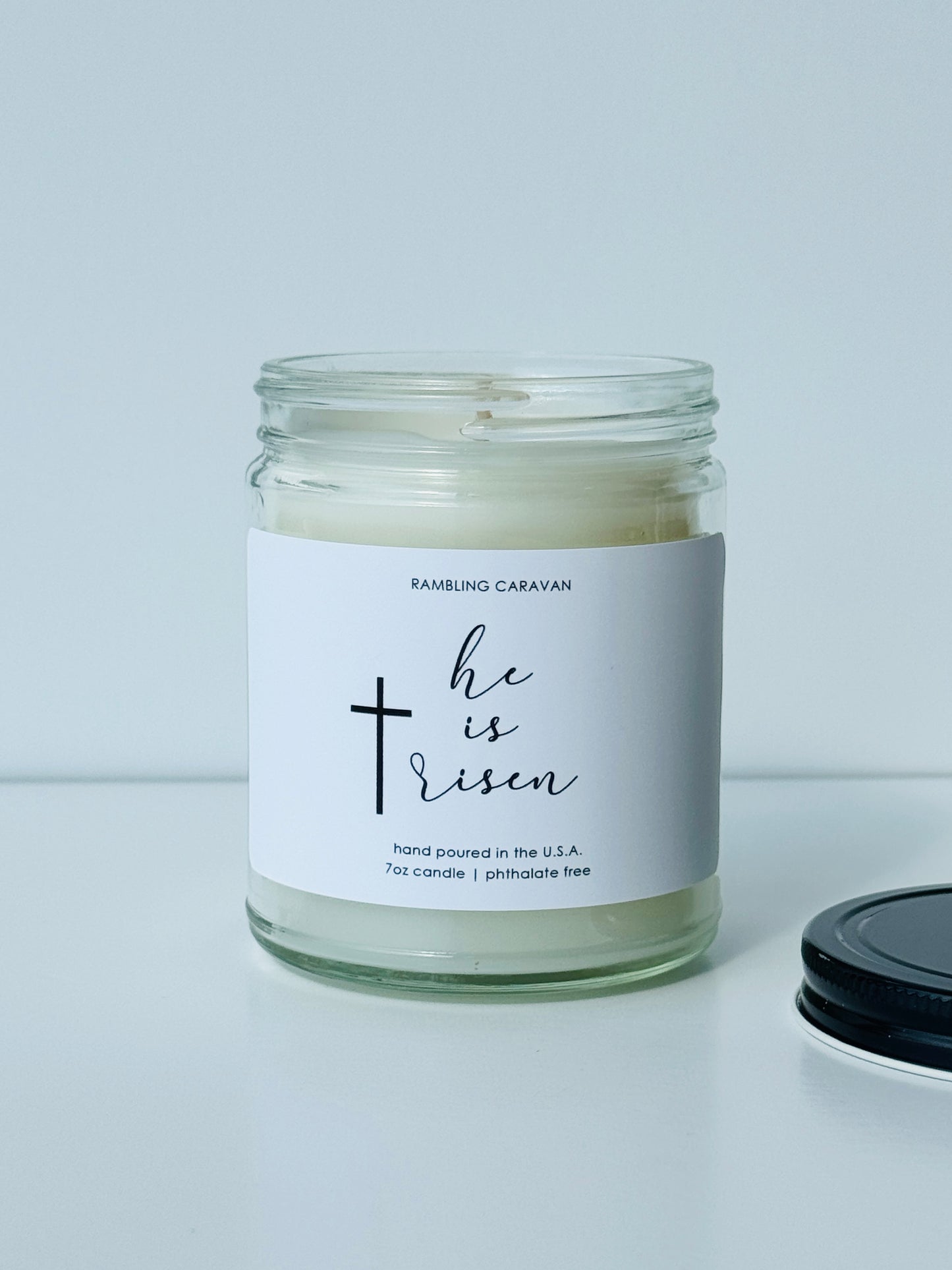 He Is Risen Candle