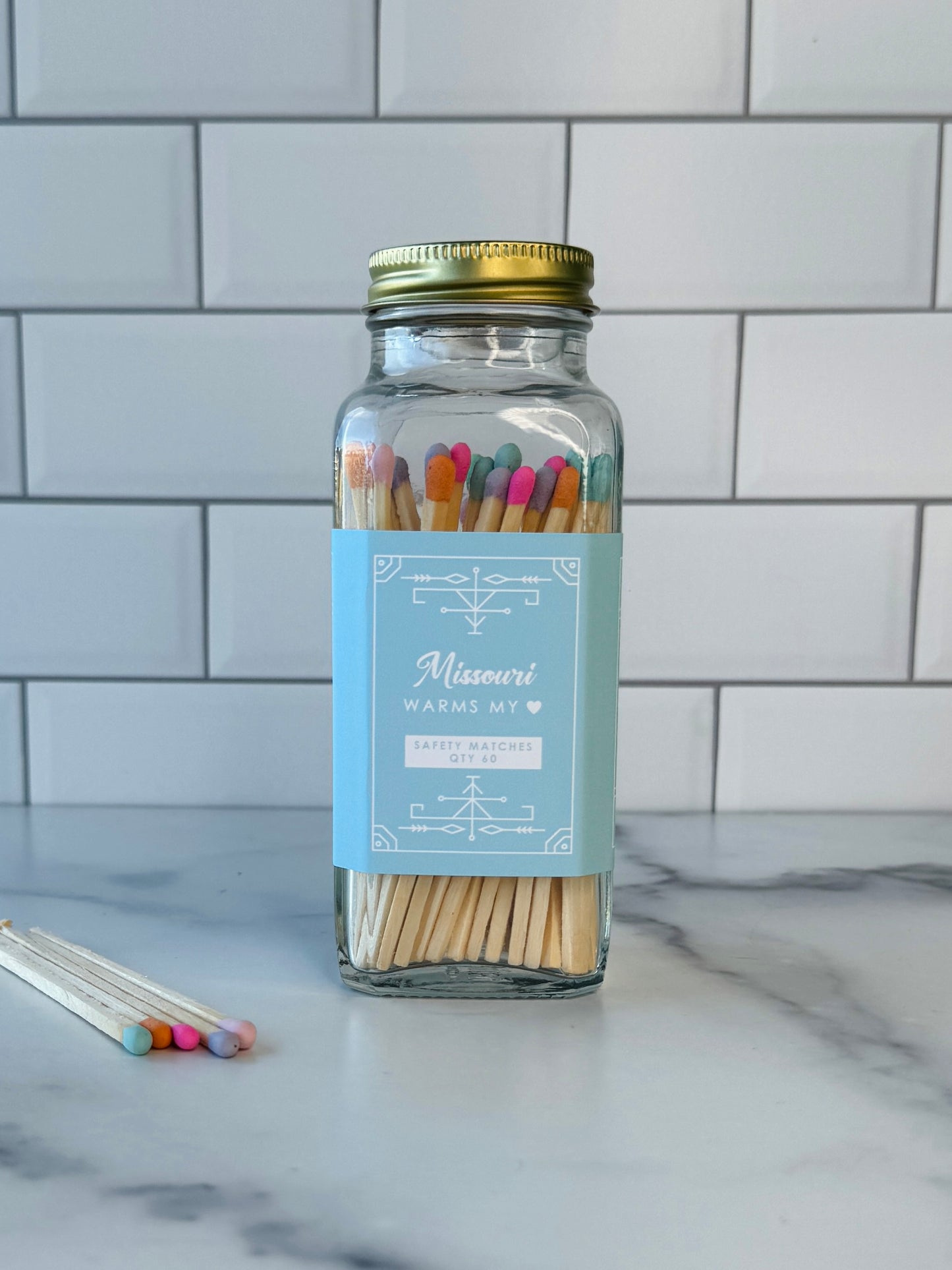 Missouri Safety Matches - Missouri Warms My Heart