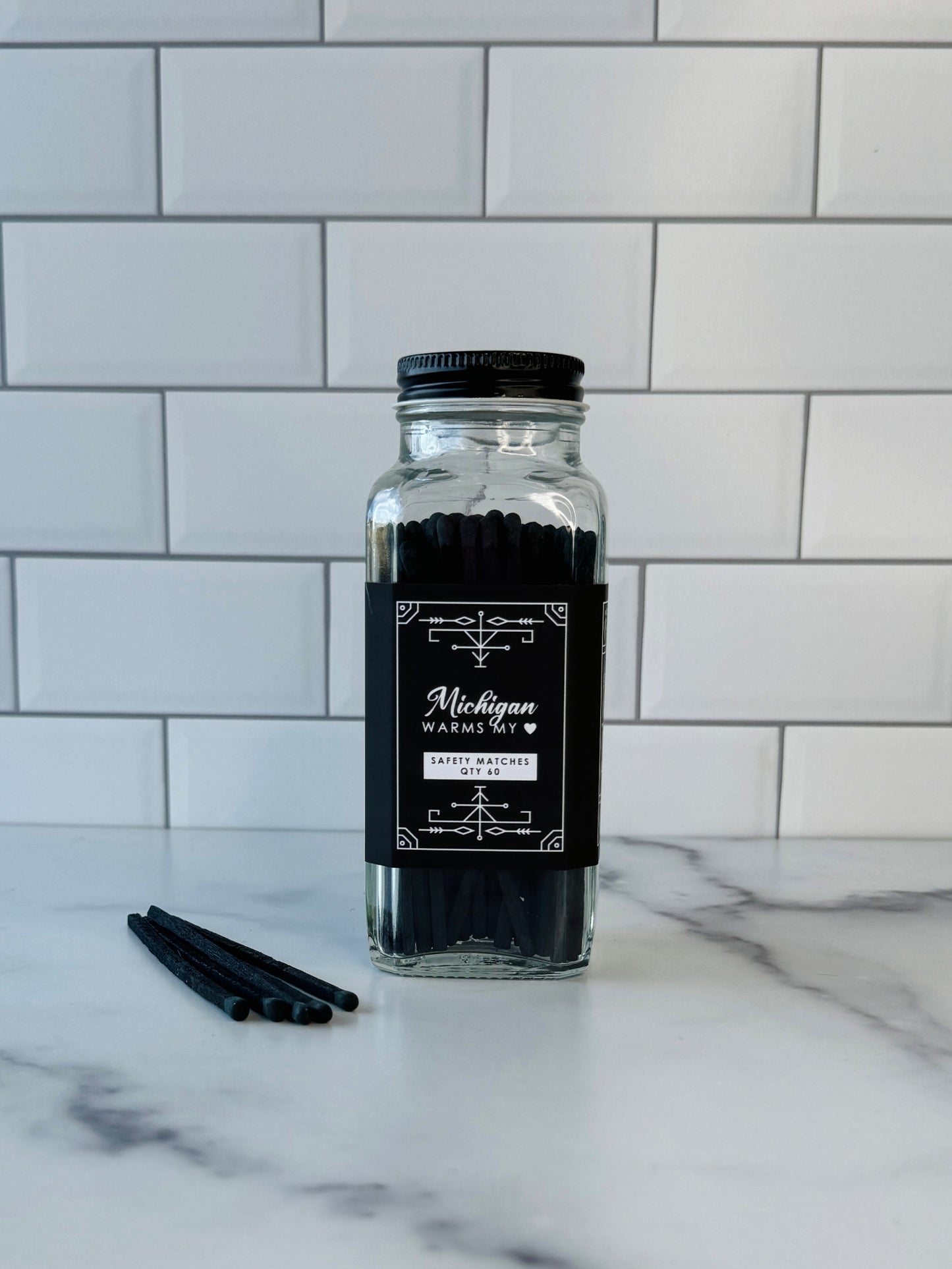 Michigan Safety Matches - Michigan Warms My Heart