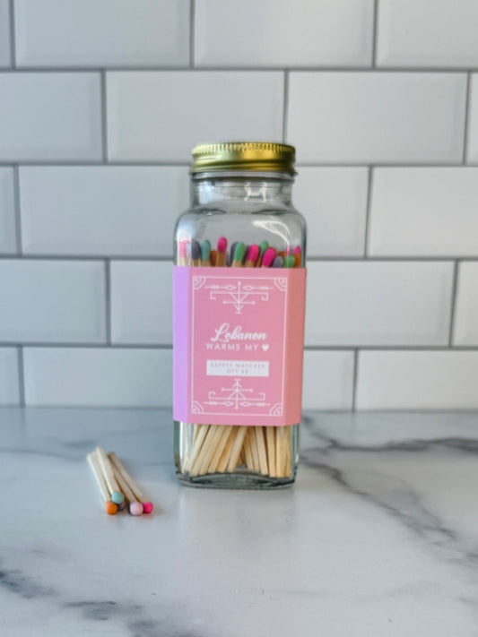 Lebanon Safety Matches - Lebanon Warms My Heart