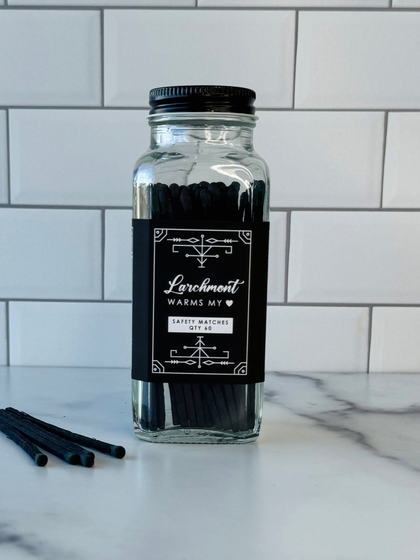 Larchmont Safety Matches - Larchmont Warms My Heart