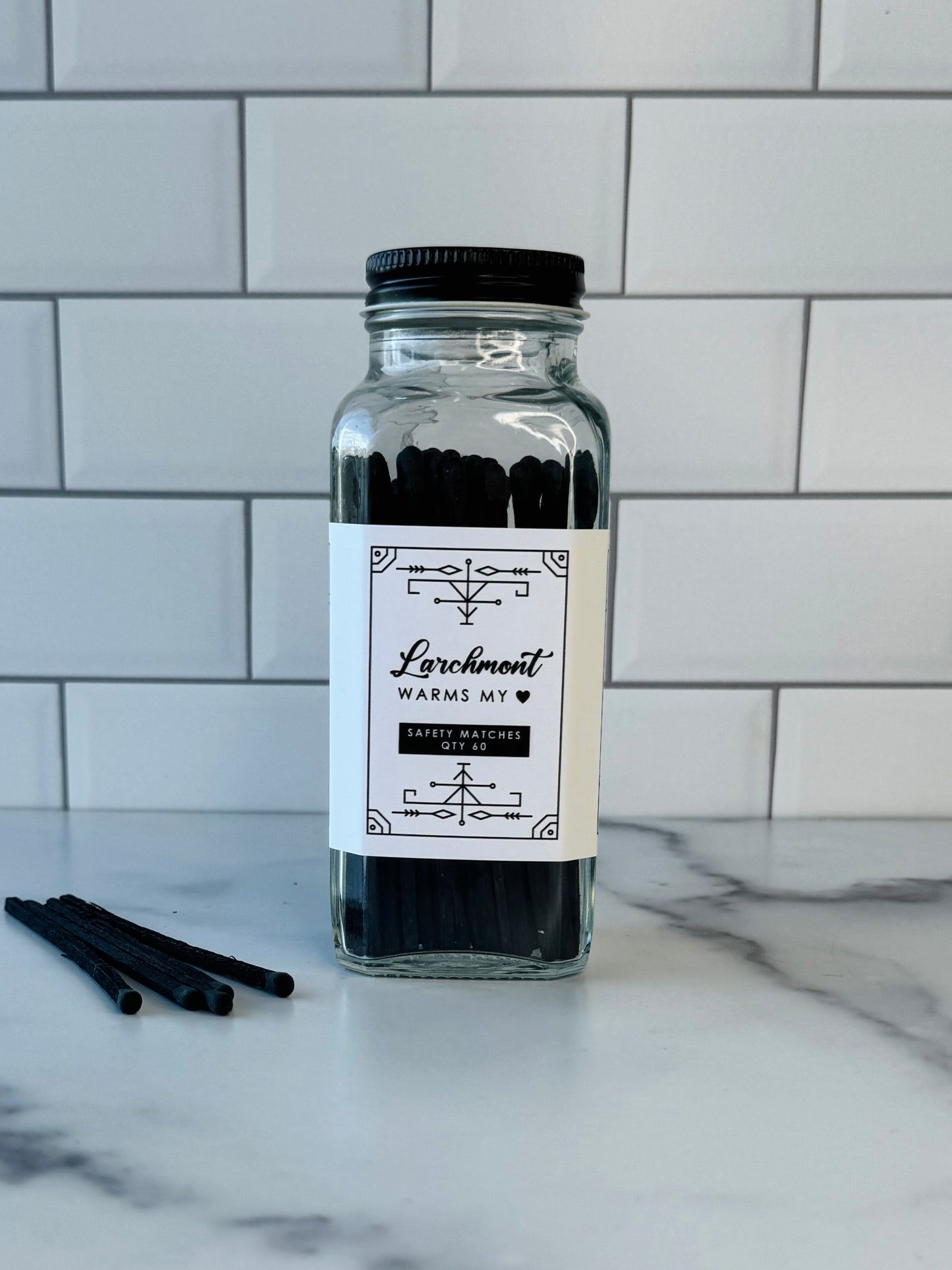 Larchmont Safety Matches - Larchmont Warms My Heart