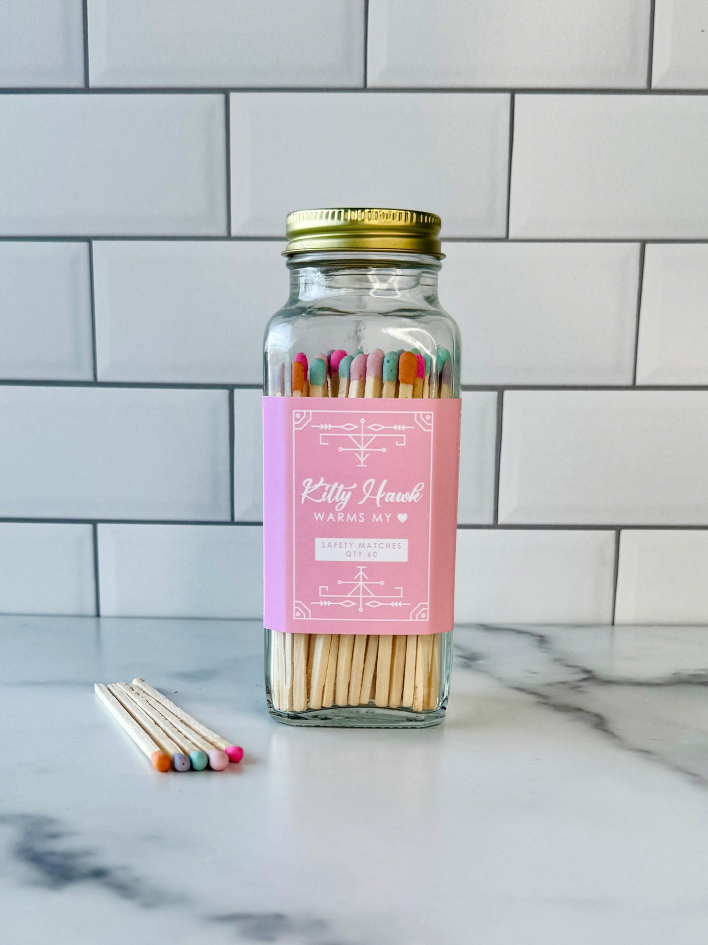 Kitty Hawk Safety Matches - Kitty Hawk Warms My Heart