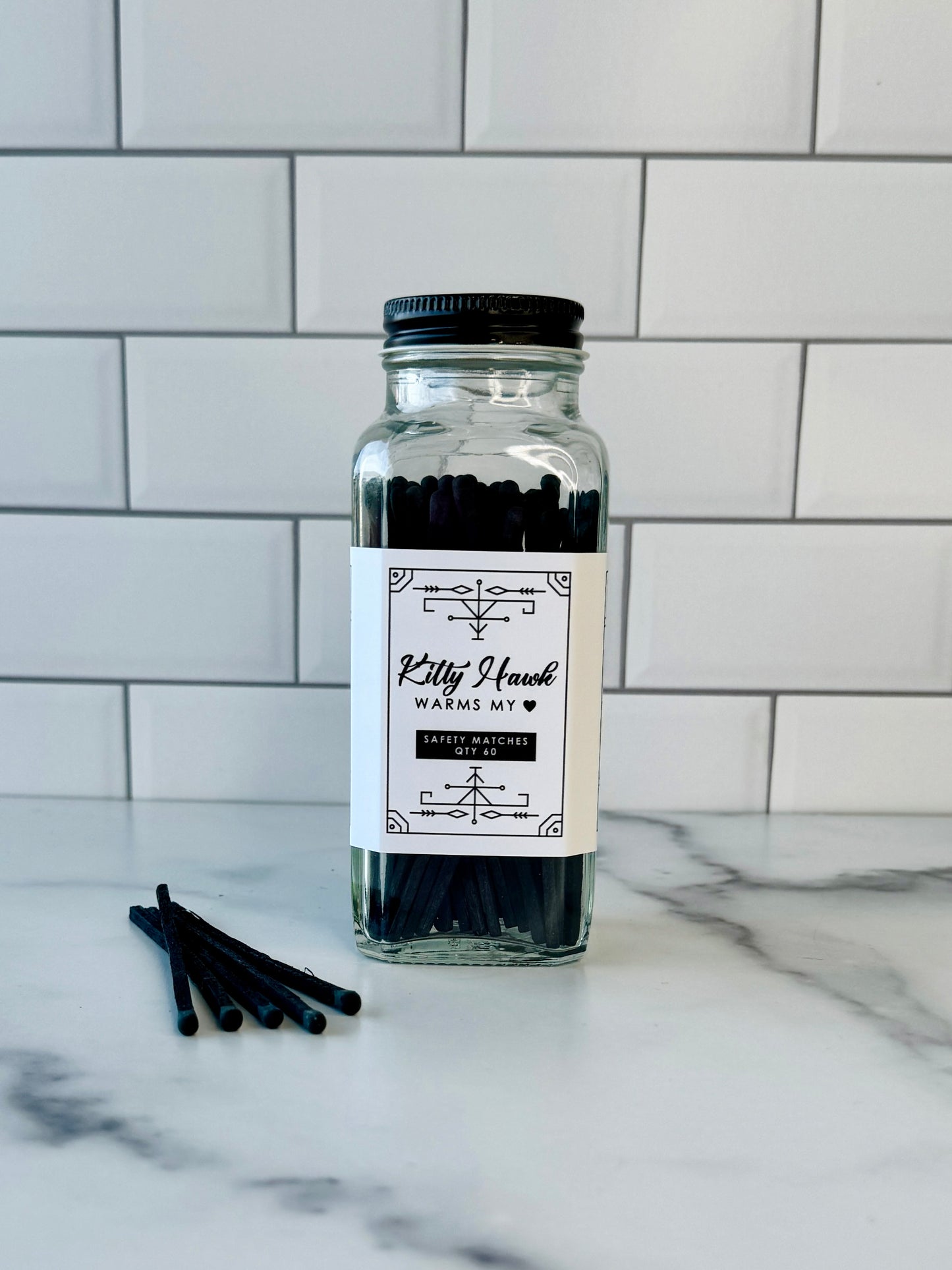 Kitty Hawk Safety Matches - Kitty Hawk Warms My Heart