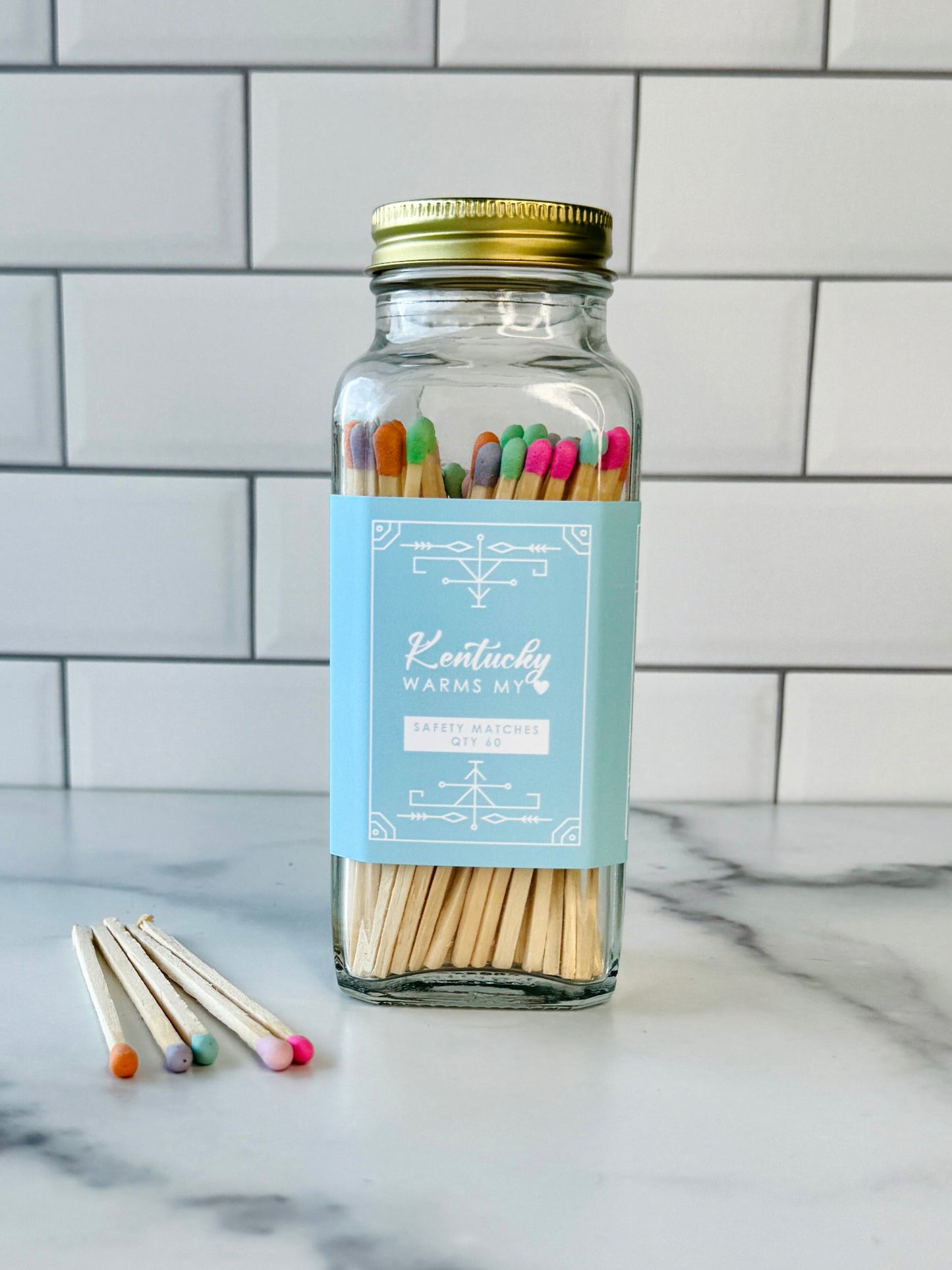 Kentucky Safety Matches - Kentucky Warms My Heart