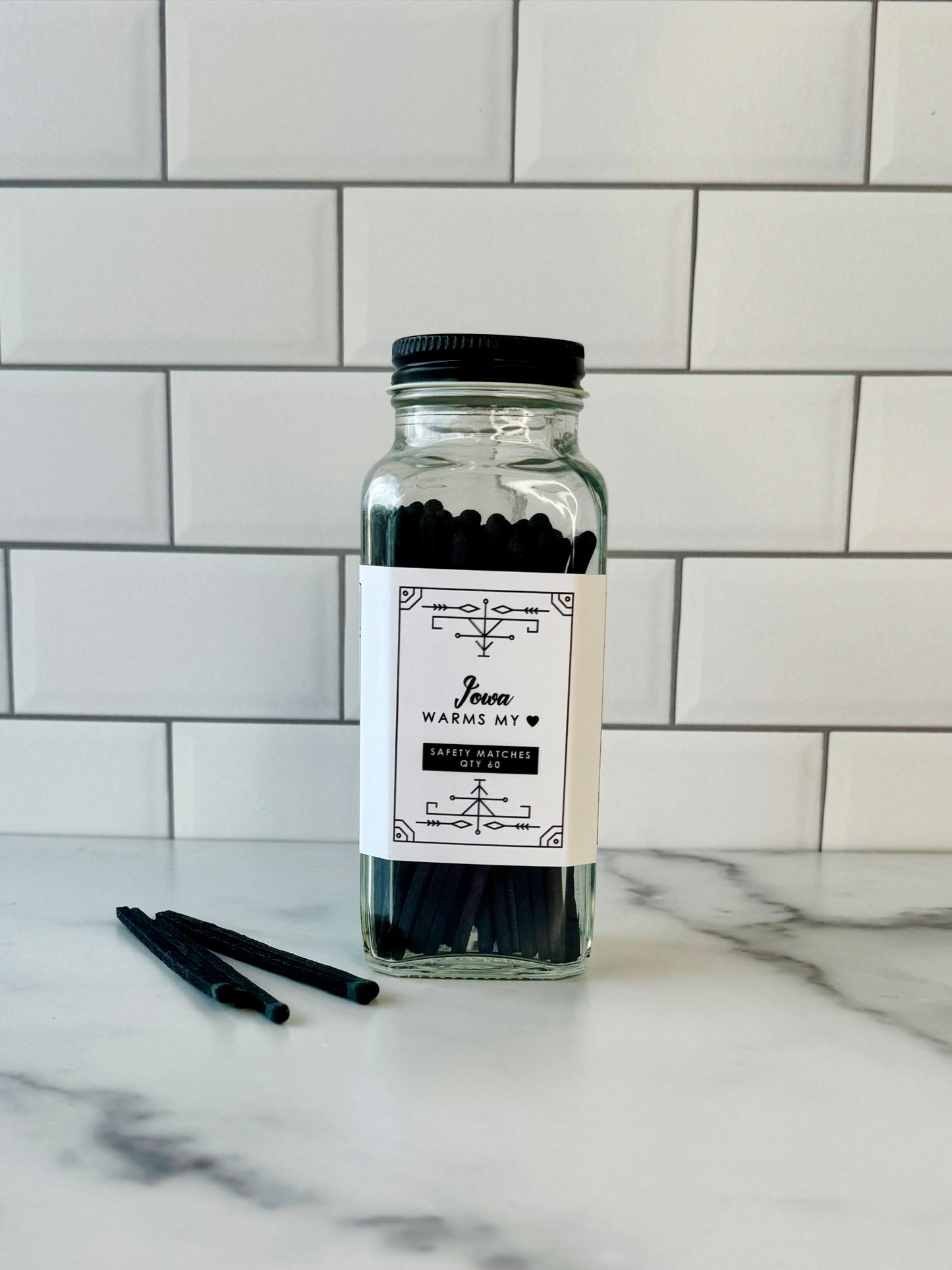 Iowa Safety Matches - Iowa Warms My Heart