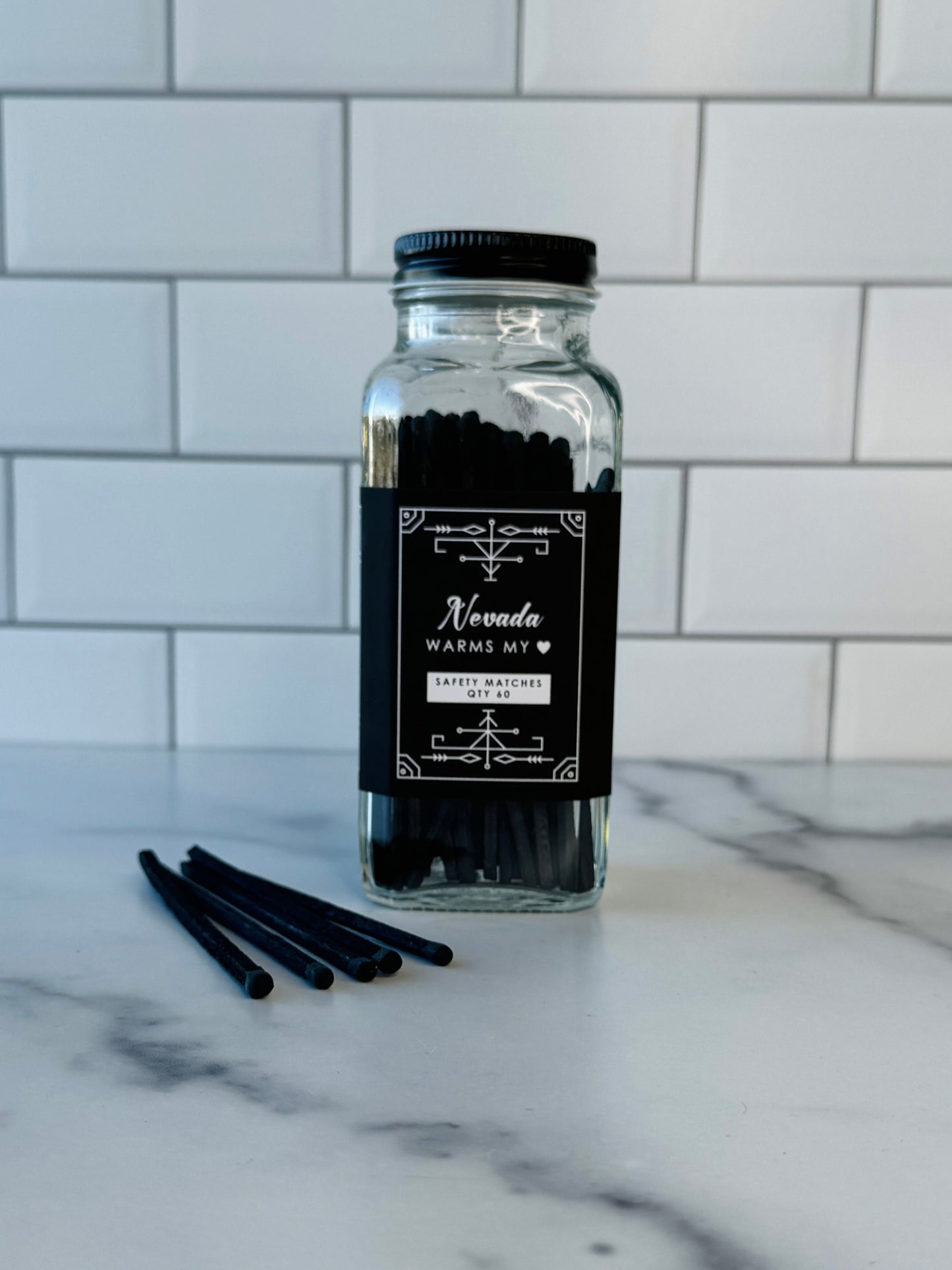 Nevada Safety Matches - Nevada Warms My Heart