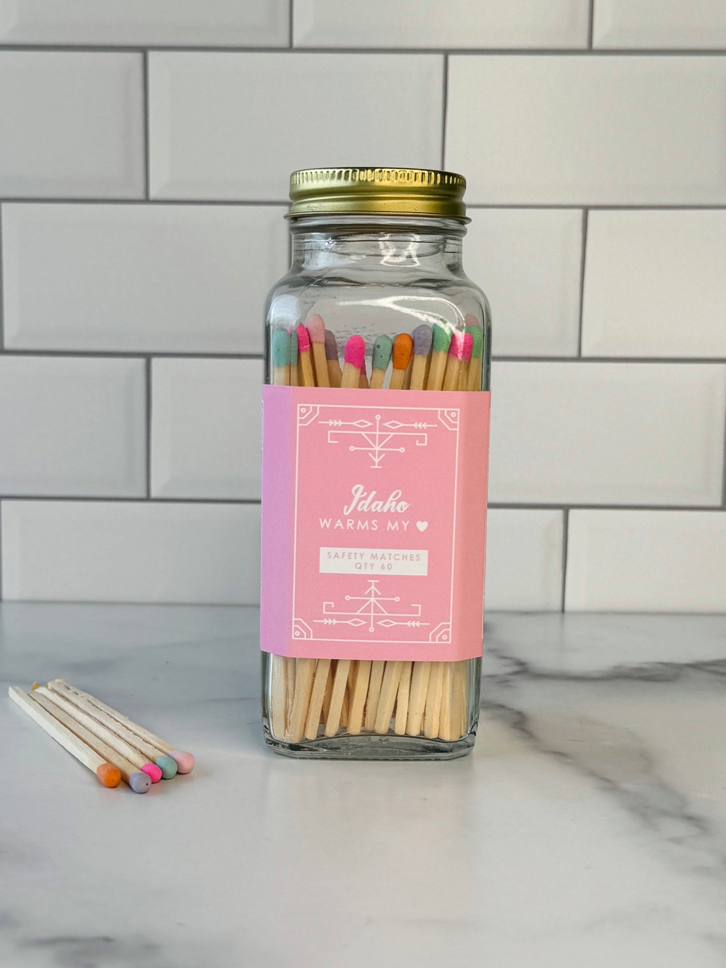 Idaho Safety Matches - Idaho Warms My Heart