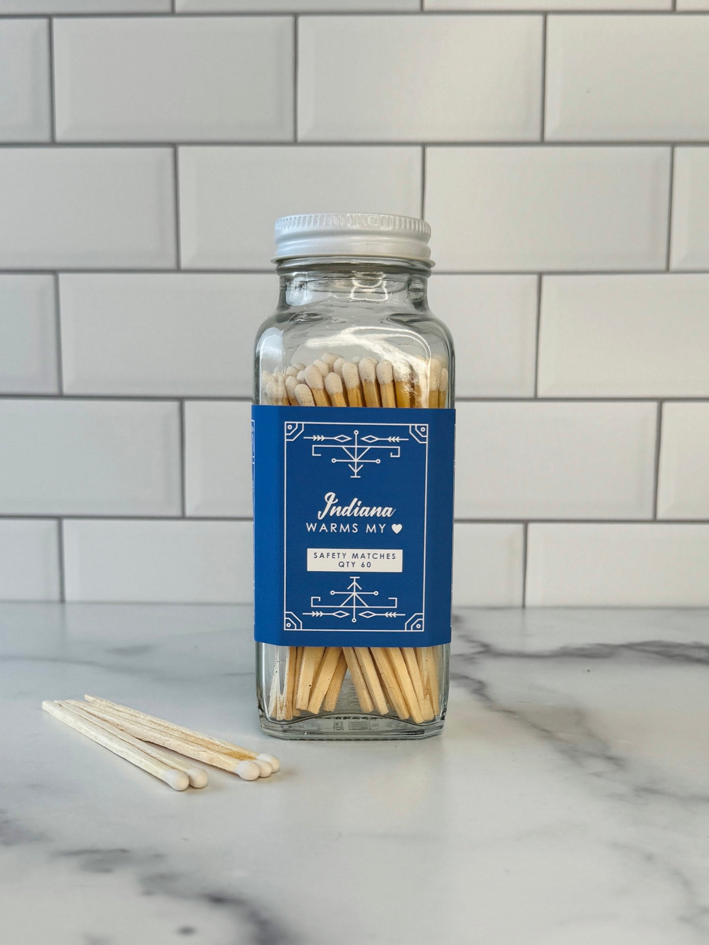 Indiana Safety Matches - Indiana Warms My Heart