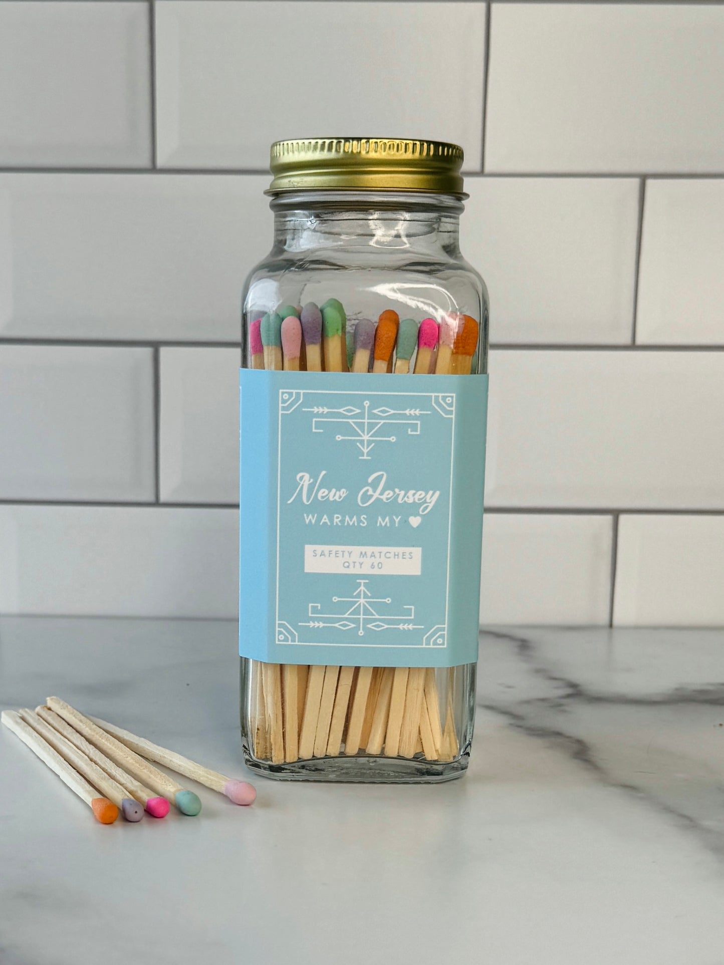 New Jersey Safety Matches - New Jersey Warms My Heart