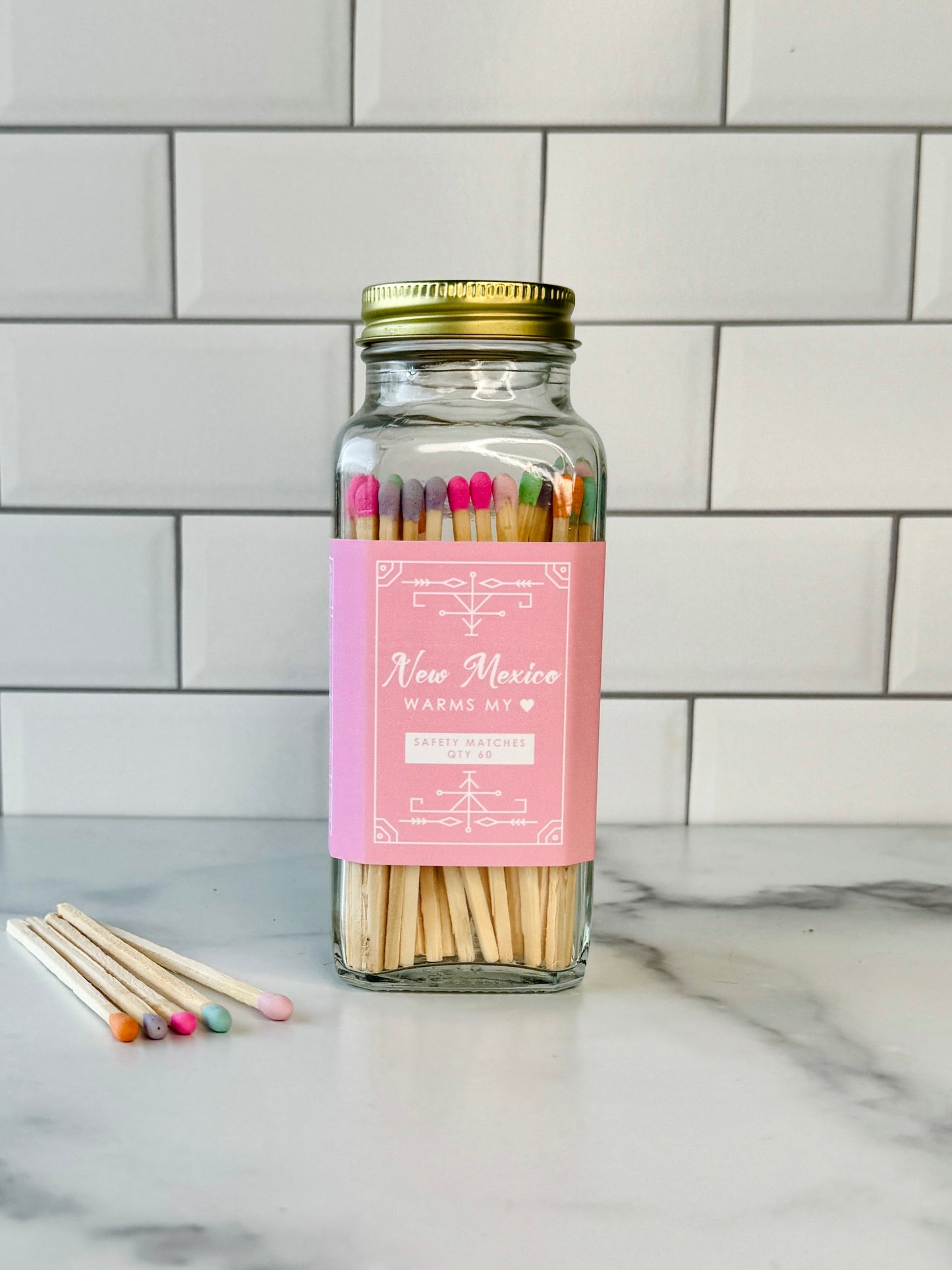 New Mexico Safety Matches - New Mexico Warms My Heart