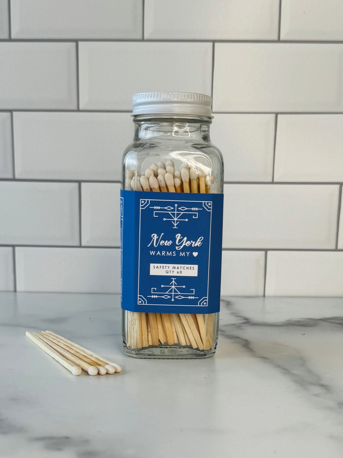 New York Safety Matches - New York Warms My Heart