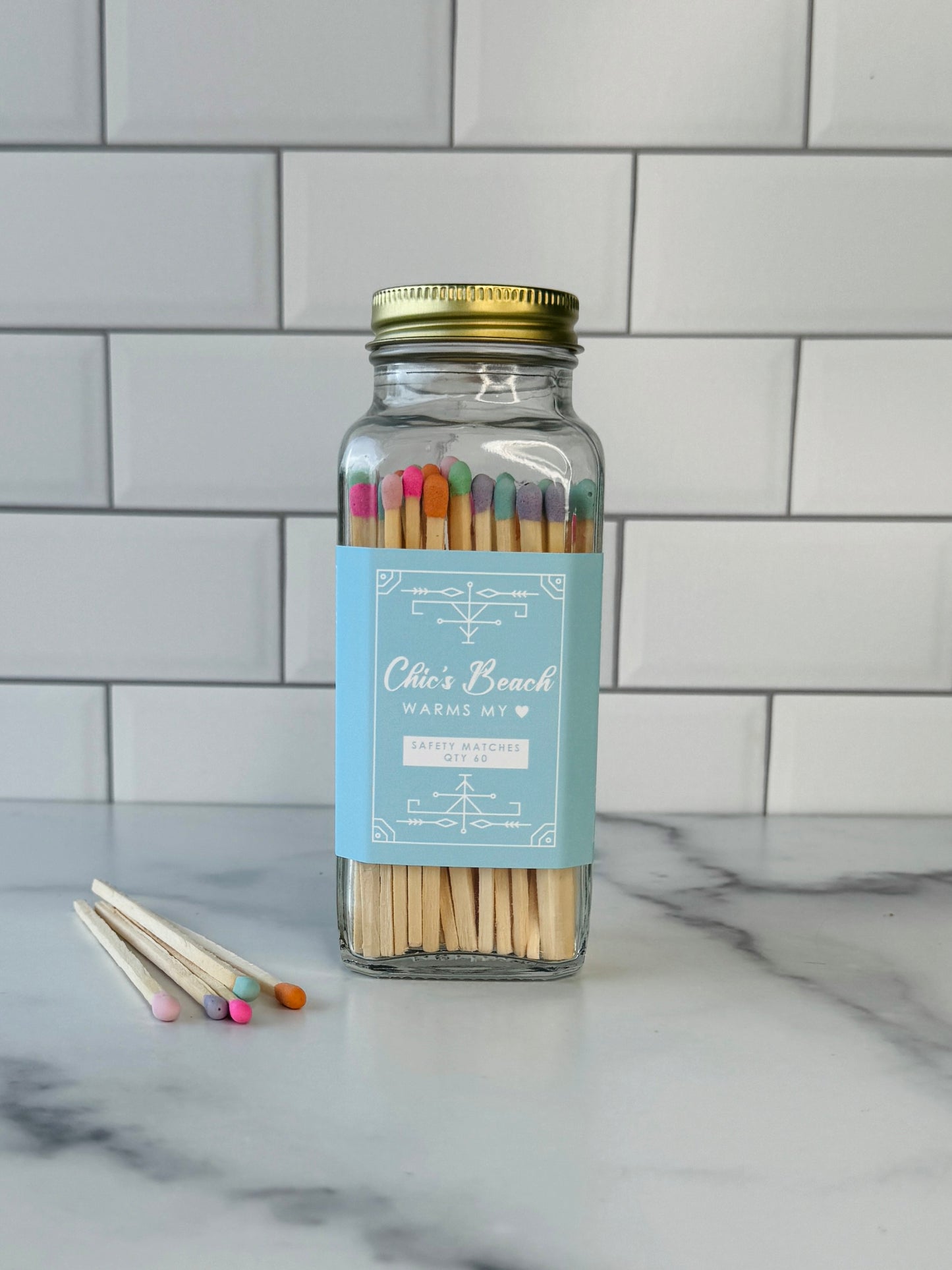 Chic's Beach Safety Matches - Chic's Beach Warms My Heart