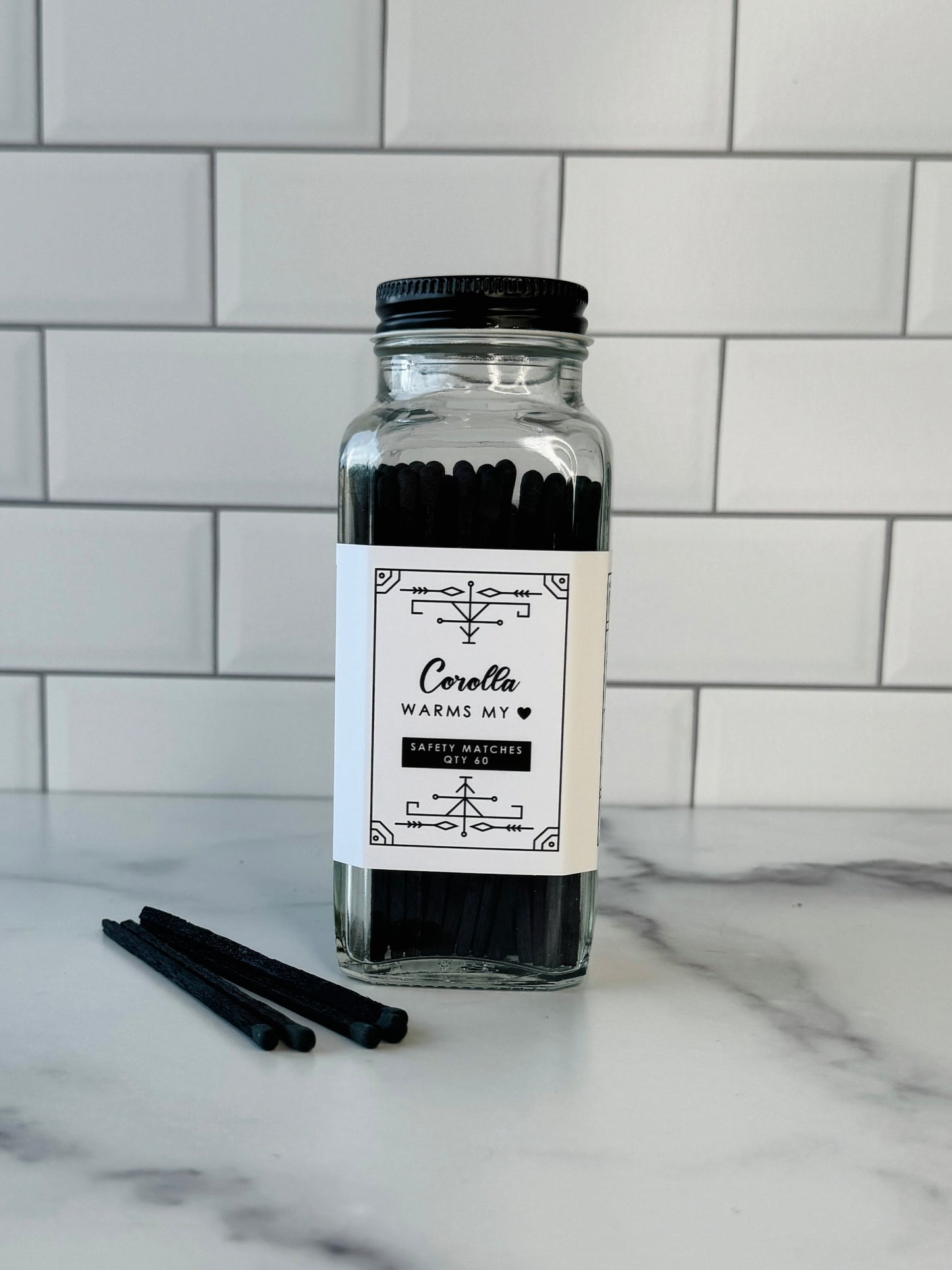 Corolla Safety Matches - Corolla Warms My Heart