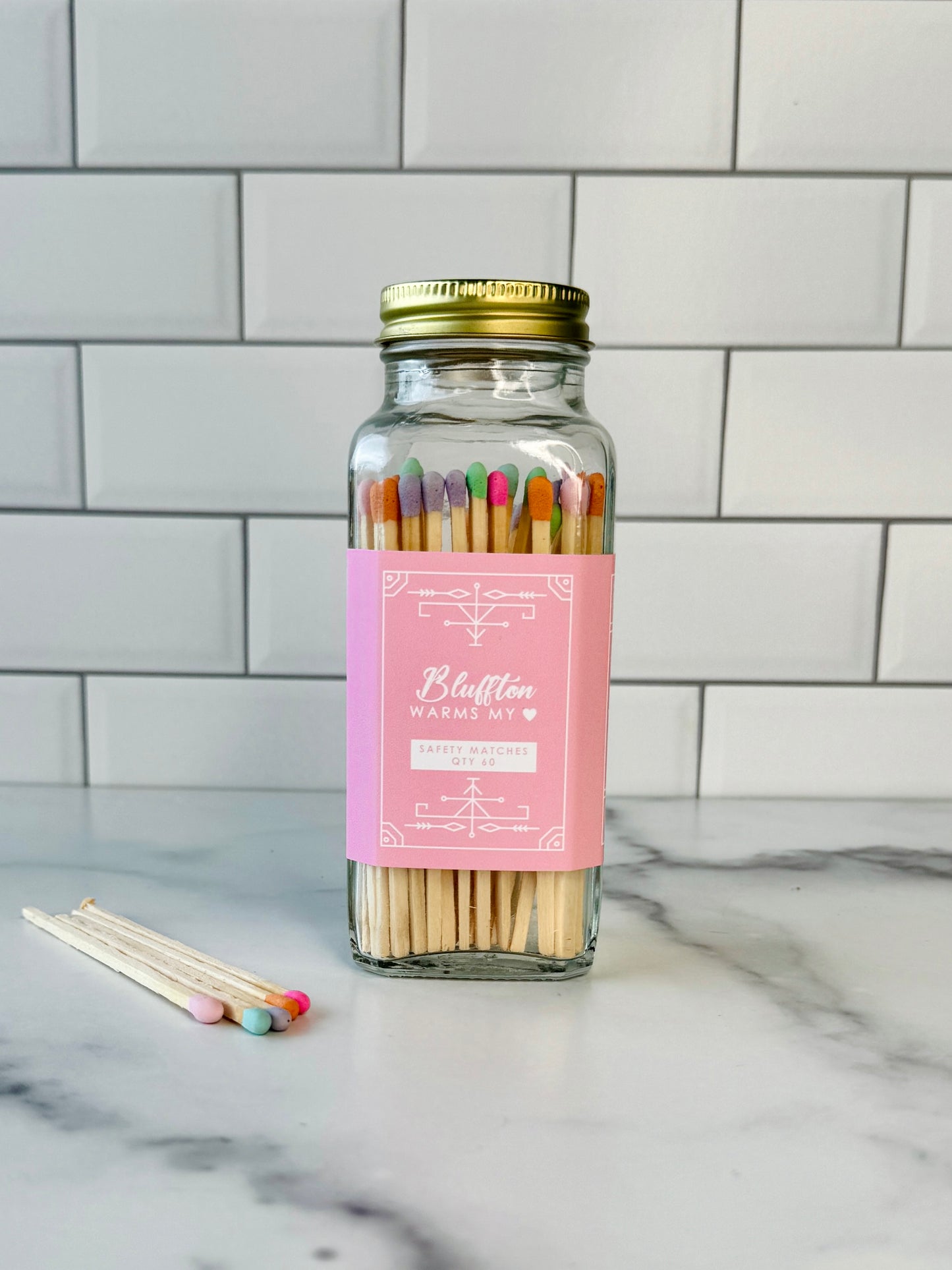 Bluffton Safety Matches - Bluffton Warms My Heart