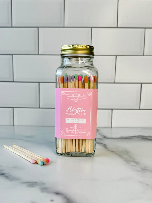 Bluffton Safety Matches - Bluffton Warms My Heart