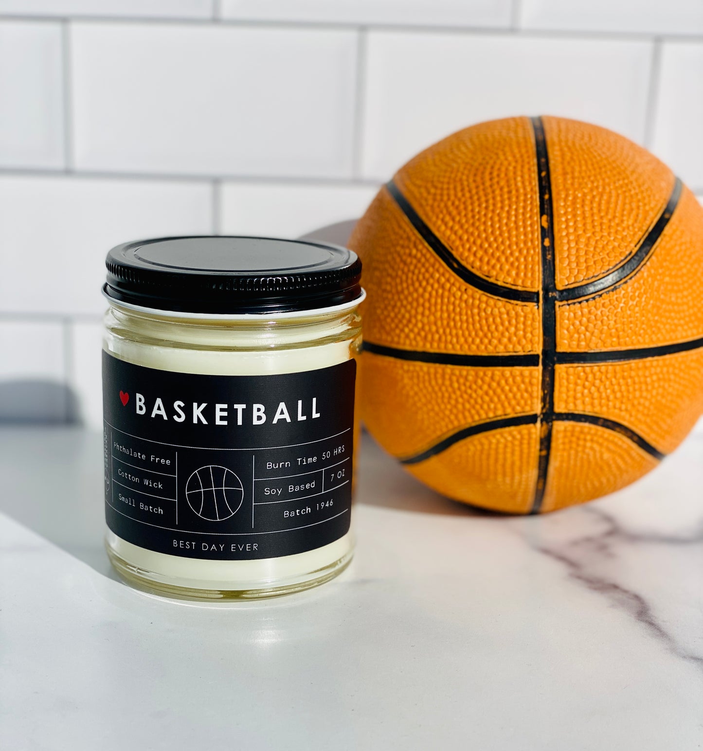 Basketball Candle