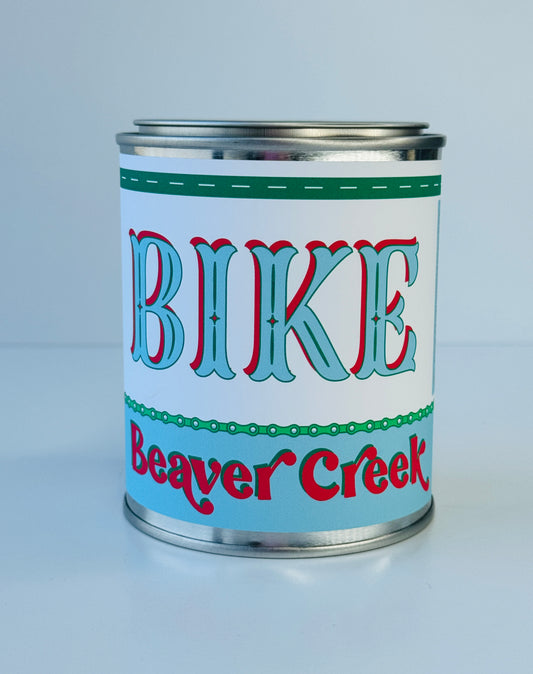 Bike Beaver Creek - Paint Tin Candle