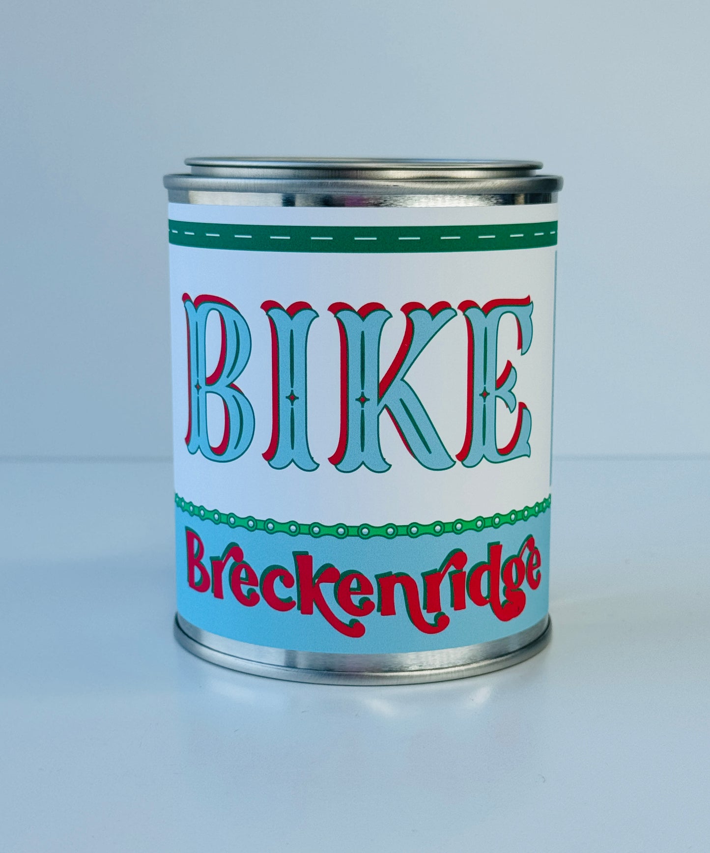 Bike Breckenridge - Paint Tin Candle